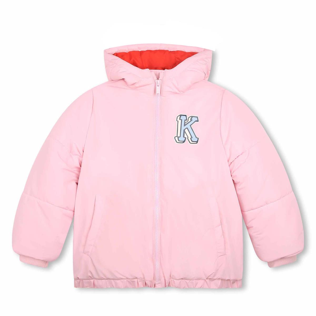 Girls Pink Padded Jacket