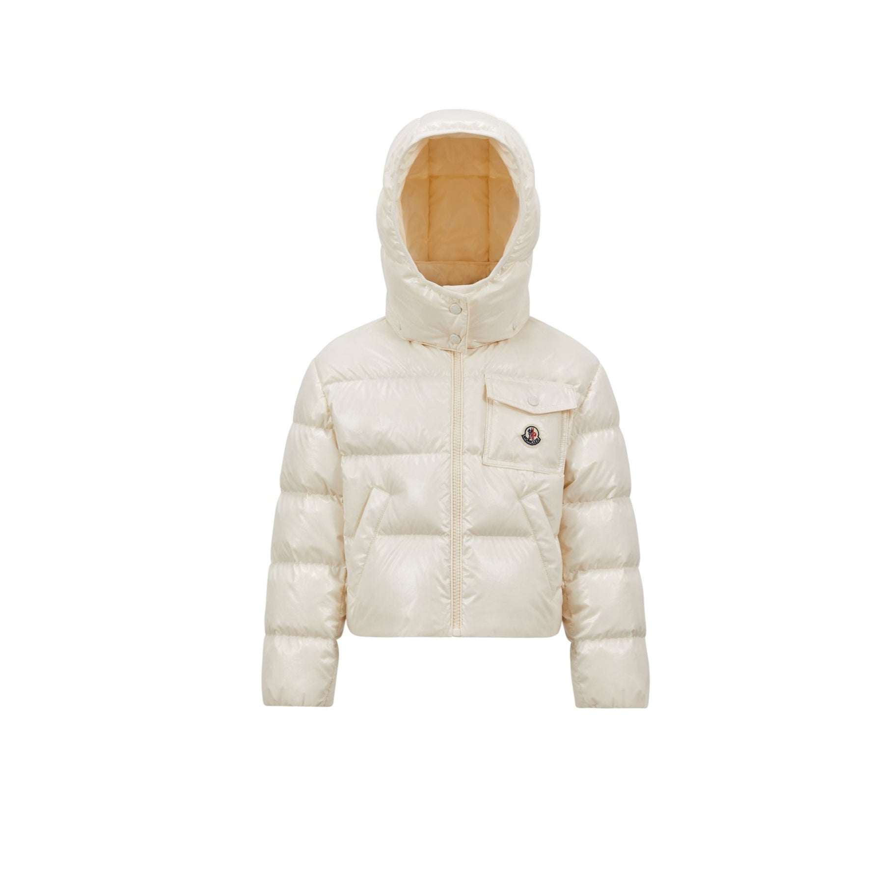 Girls White"ANDRO"Padded Down Jacket