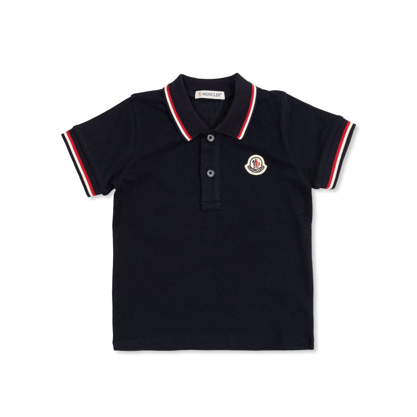 Baby Boys Navy Cotton Polo Shirt