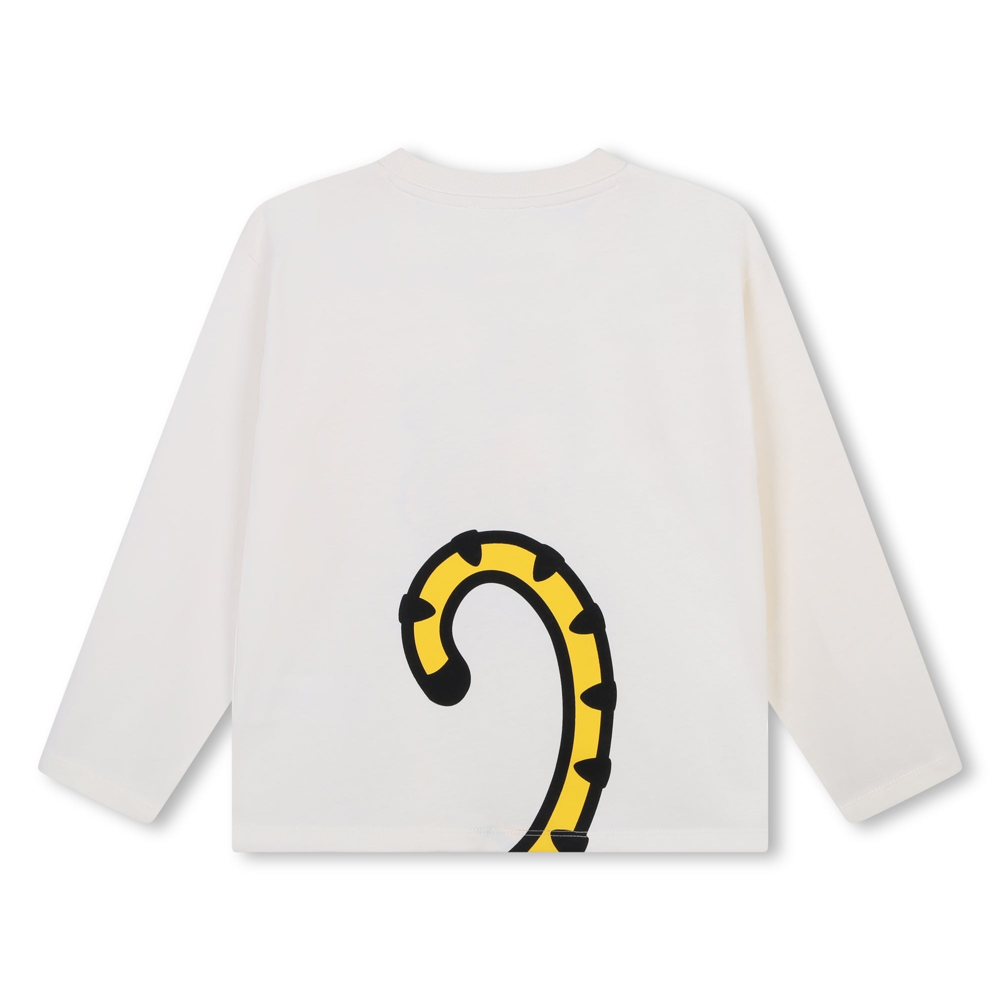Boys & Girls White Tiger Cotton T-Shirt