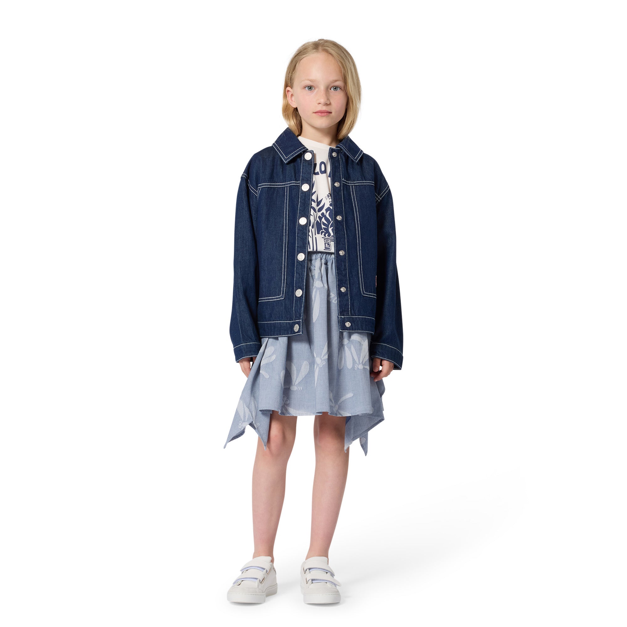 Girls Blue Denim Jacket