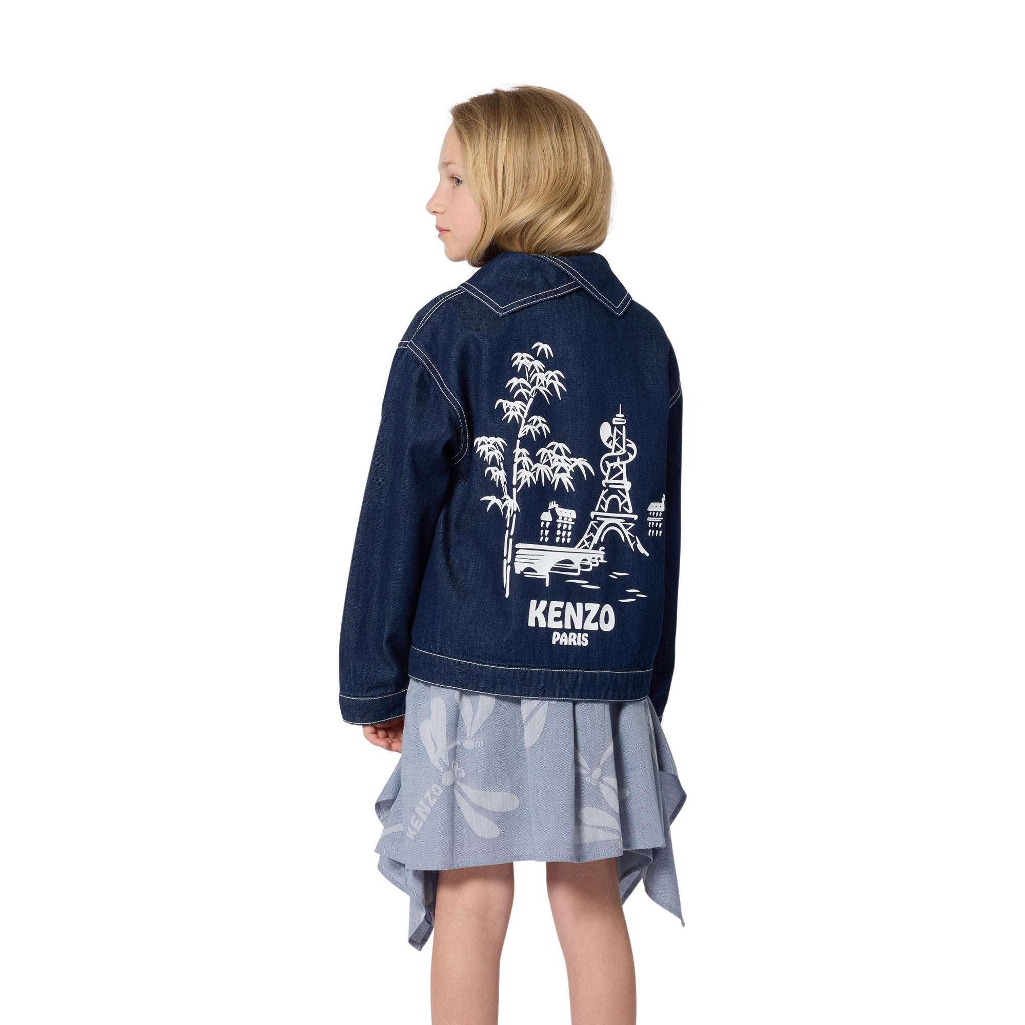 Girls Blue Denim Jacket