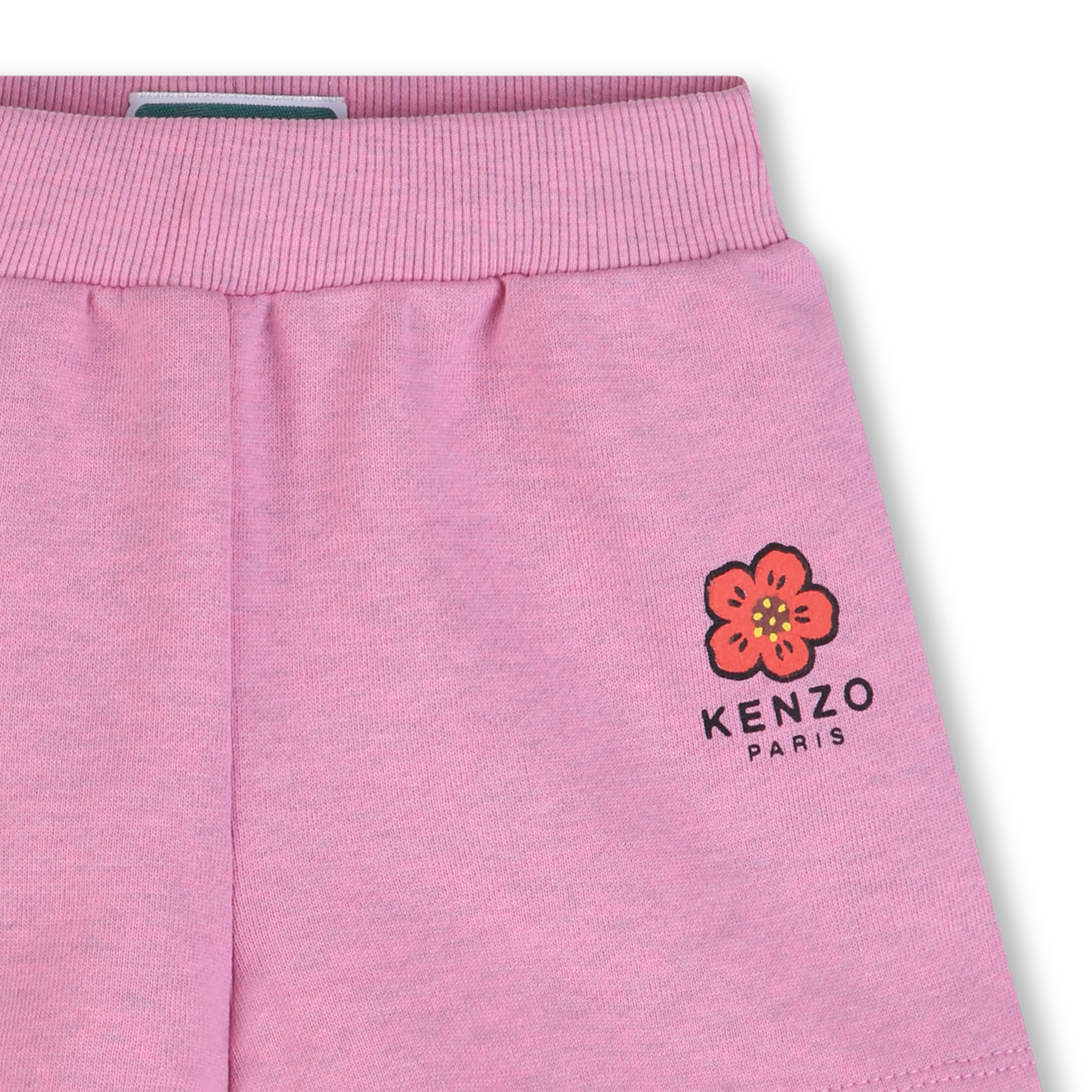 Baby Girls Pink Cotton Shorts
