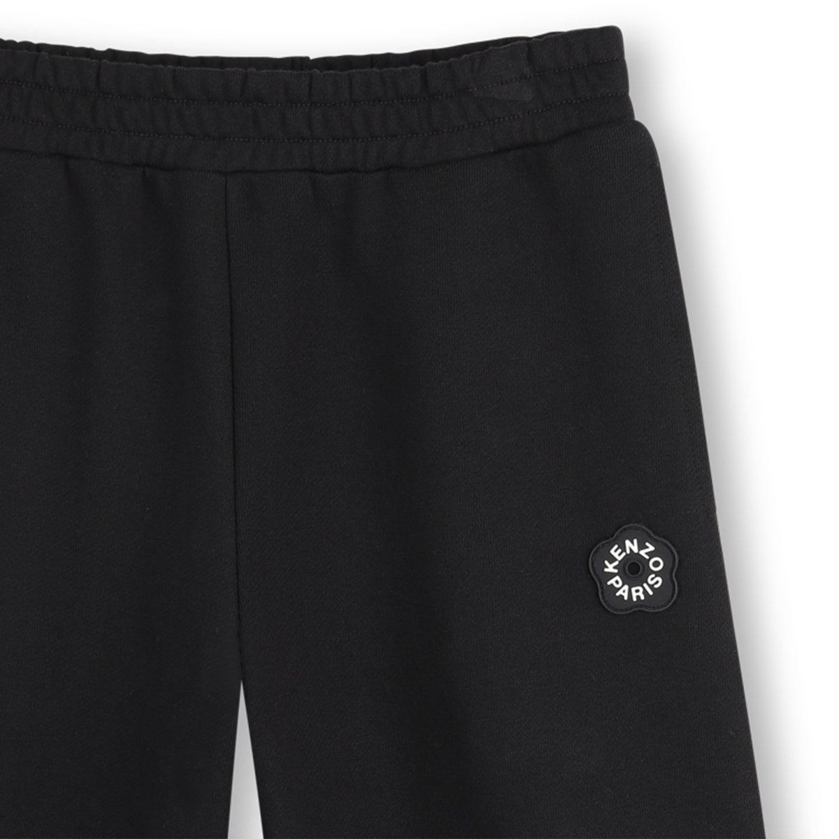 Girls Black Cotton Trousers