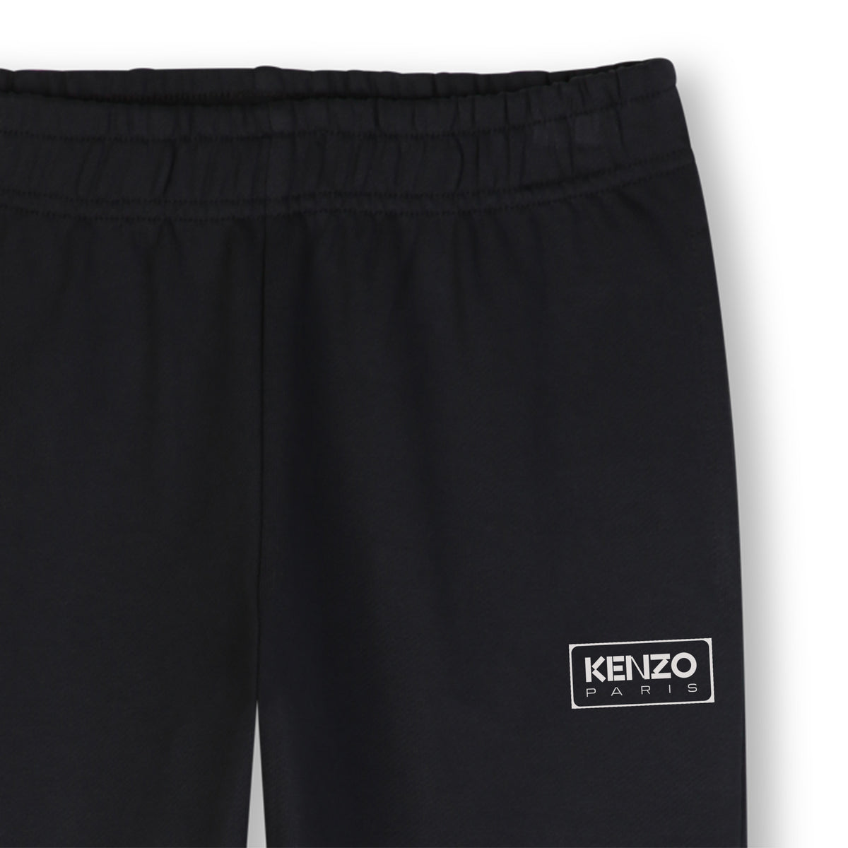 Boys & Girls Black Cotton Trousers