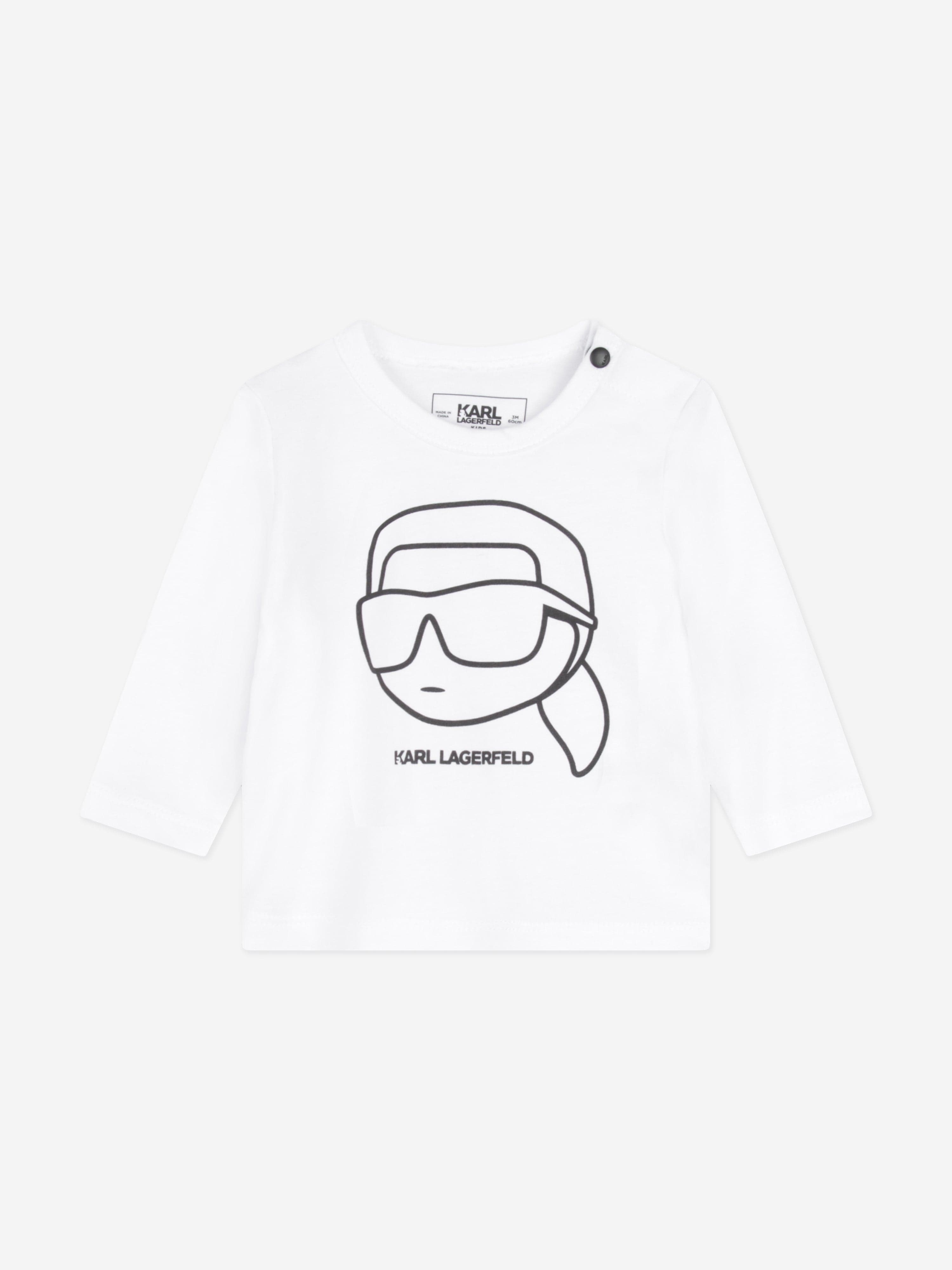Karl Lagerfeld Baby Boys Tracksuit Gift Set in Black