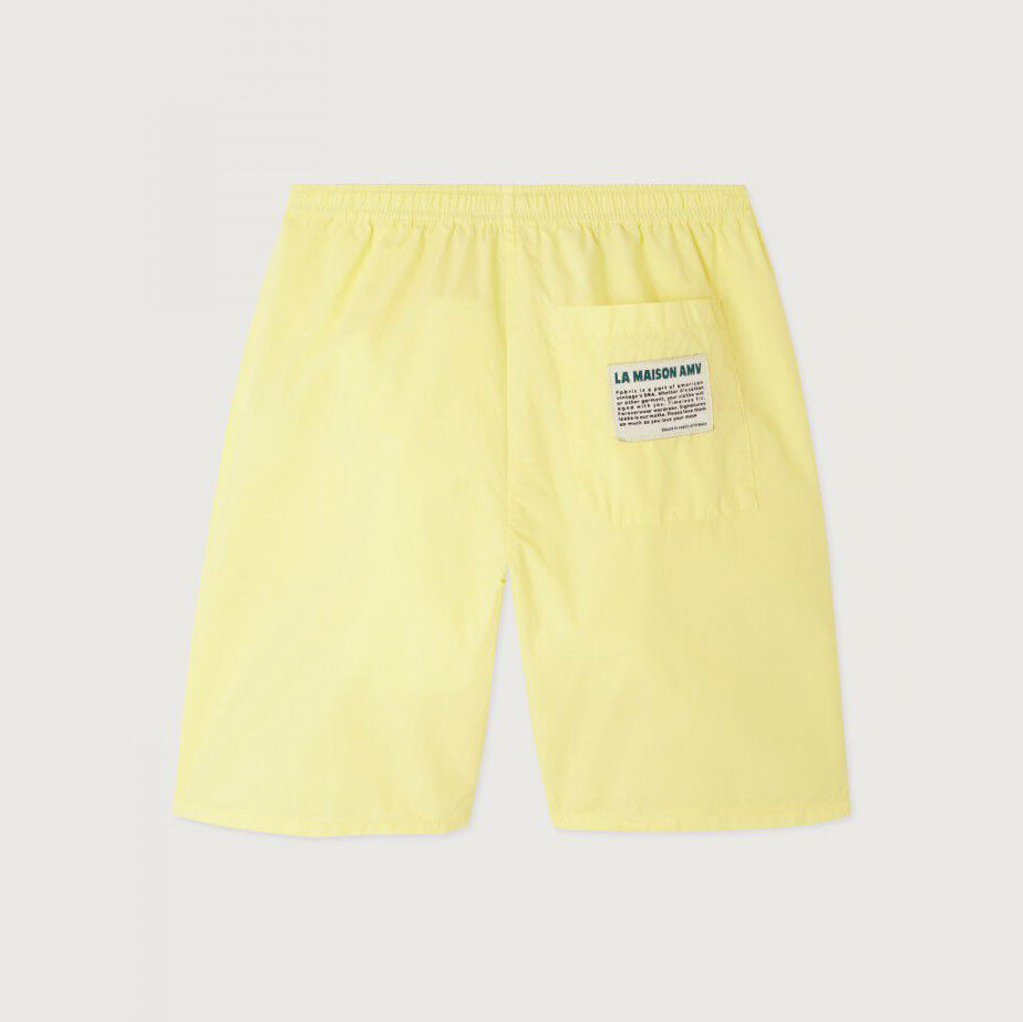 Boys & Girls Yellow Cotton Shorts