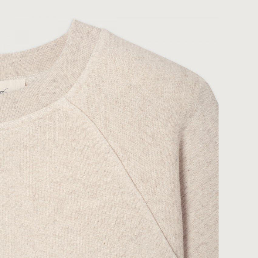 Boys & Girls Beige Cotton Sweatshirt