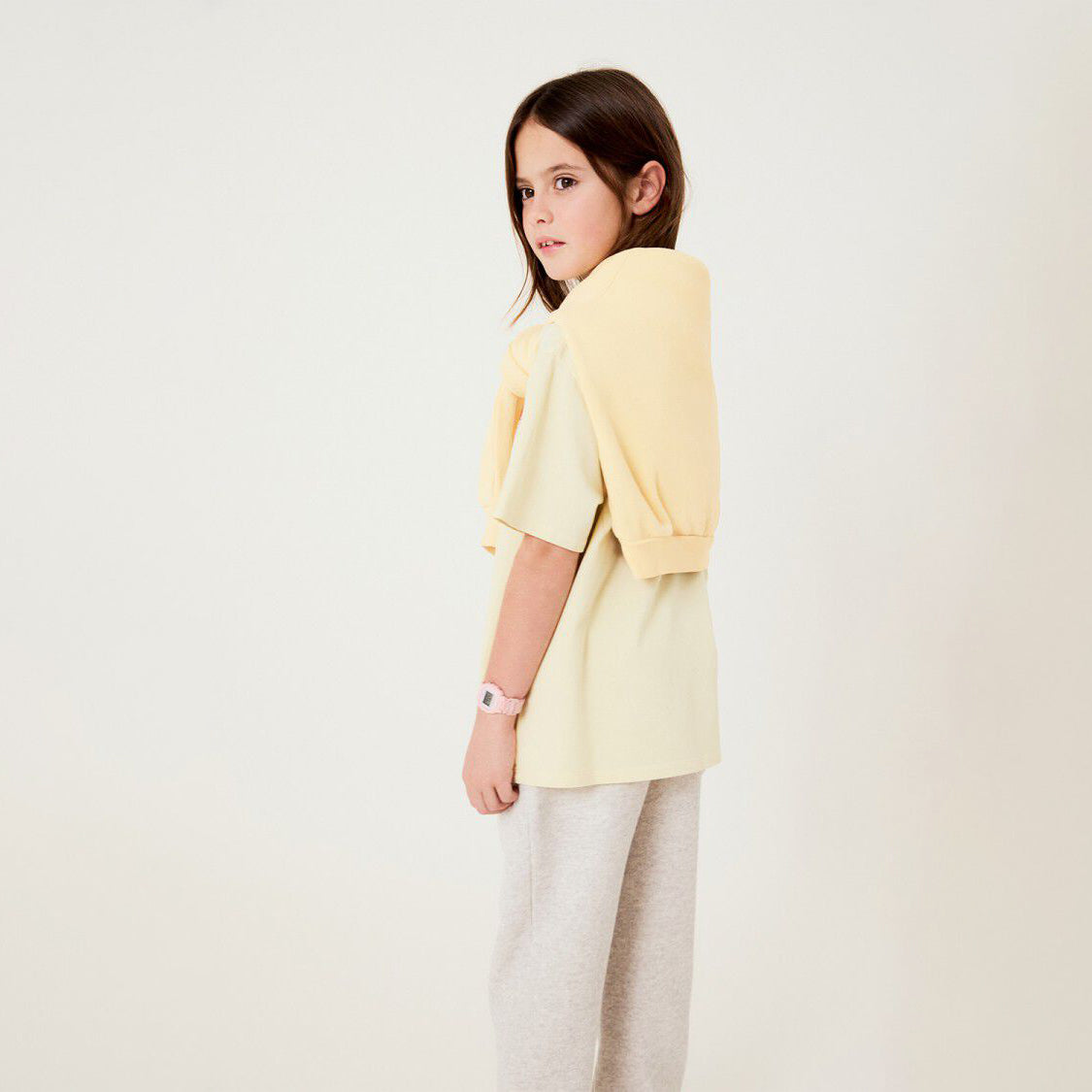 Boys & Girls Vanilla Cotton Sweatshirt