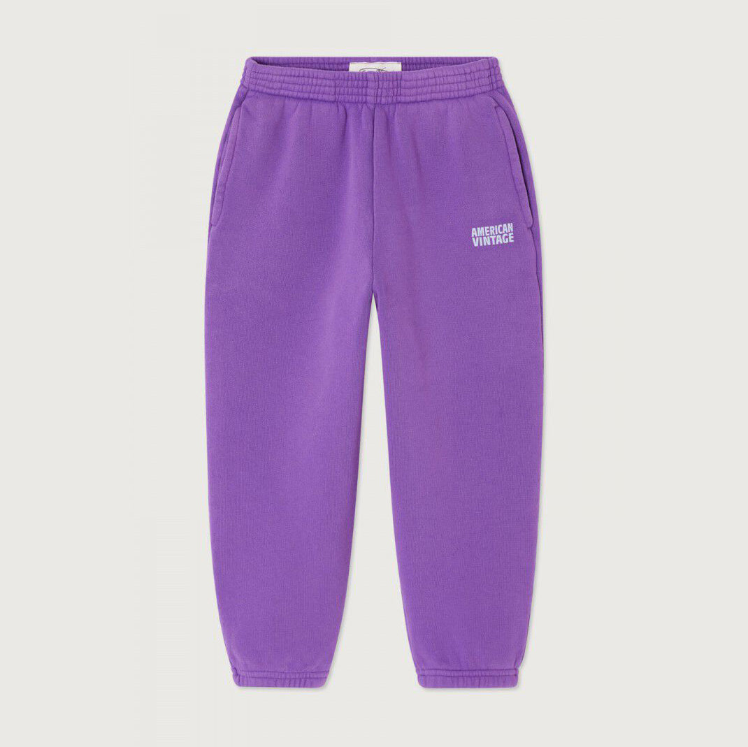 Boys & Girls Purple Cotton Trousers