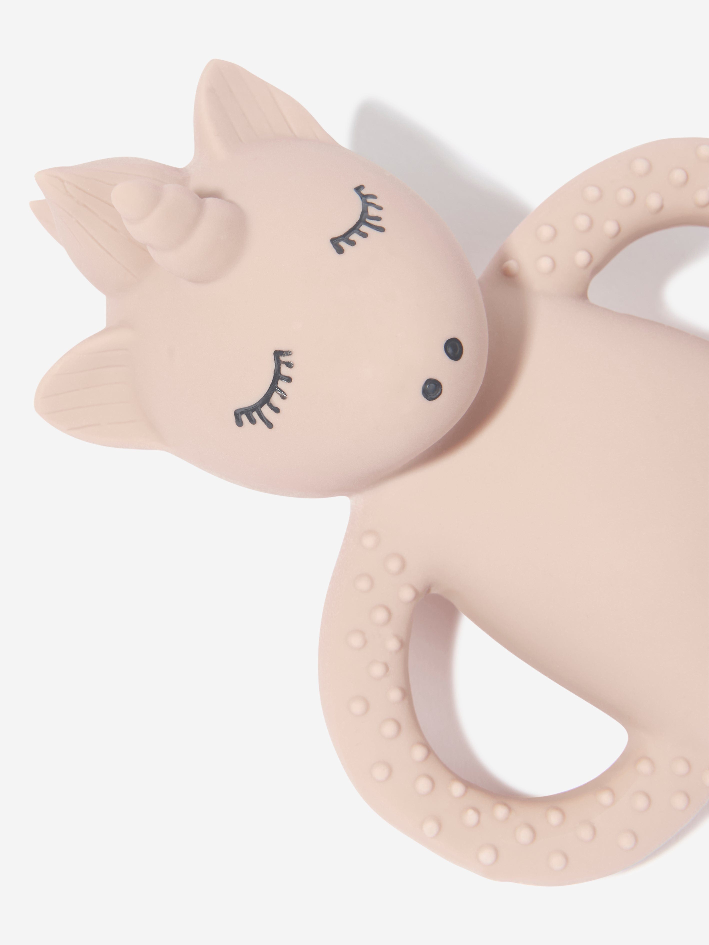 Konges Sløjd Baby Girls Unicorn Teeth Soother in Pink