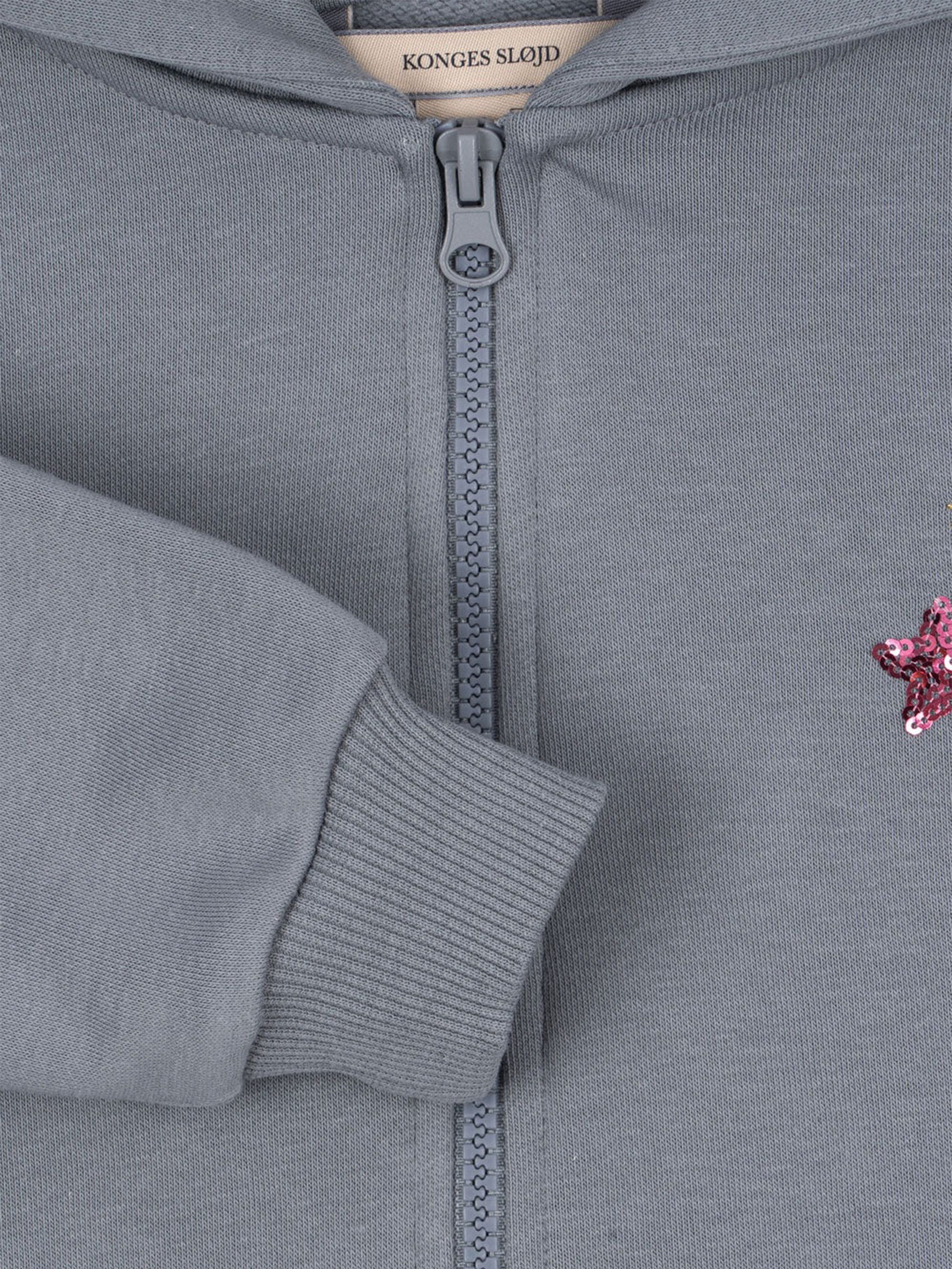 Girls Lou Sequins Hoodie in Blue