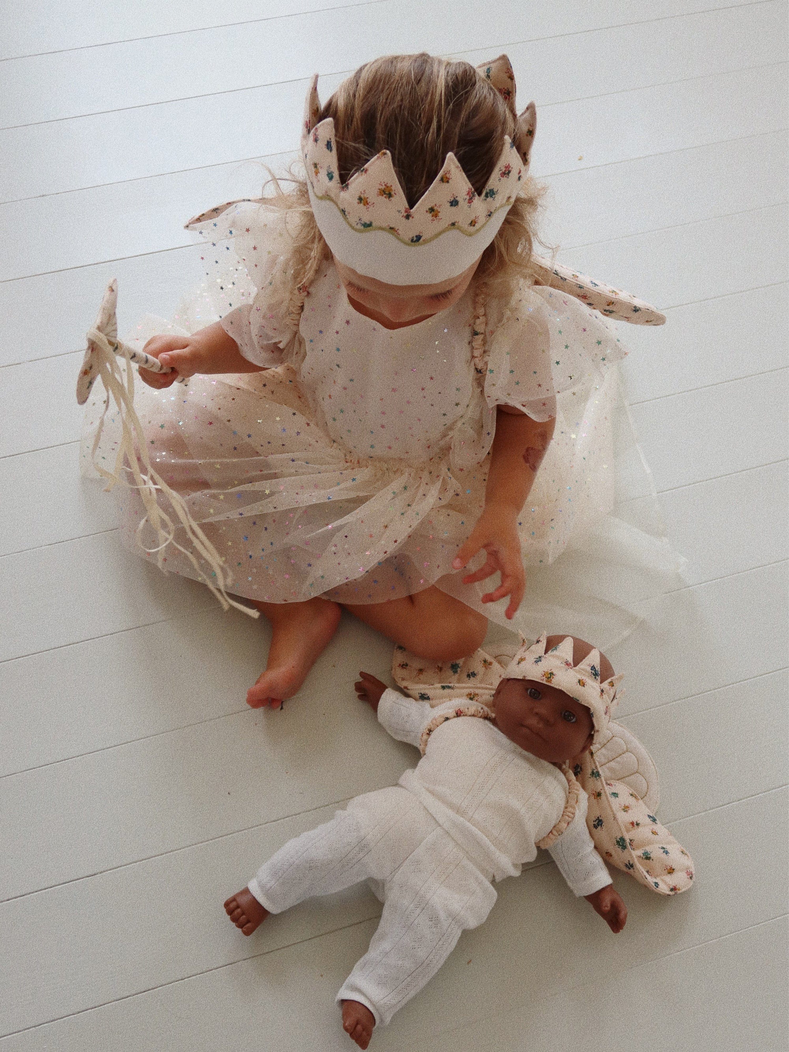 Konges Sløjd Girls Butterfly Costume in Pink