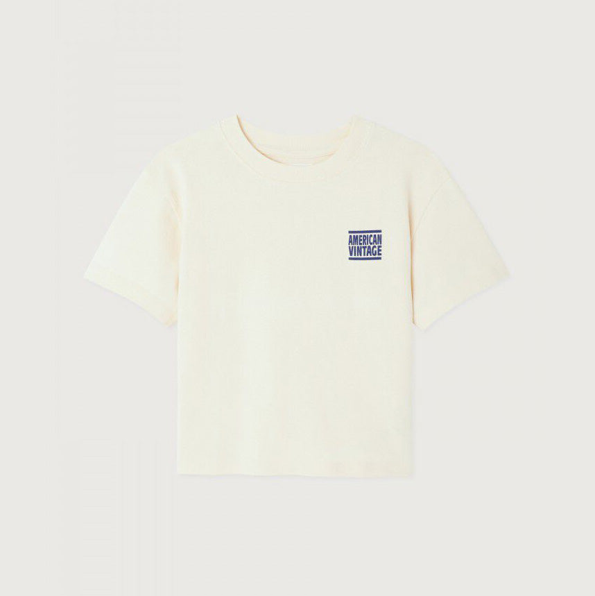 Boys & Girls White Cotton T-Shirt