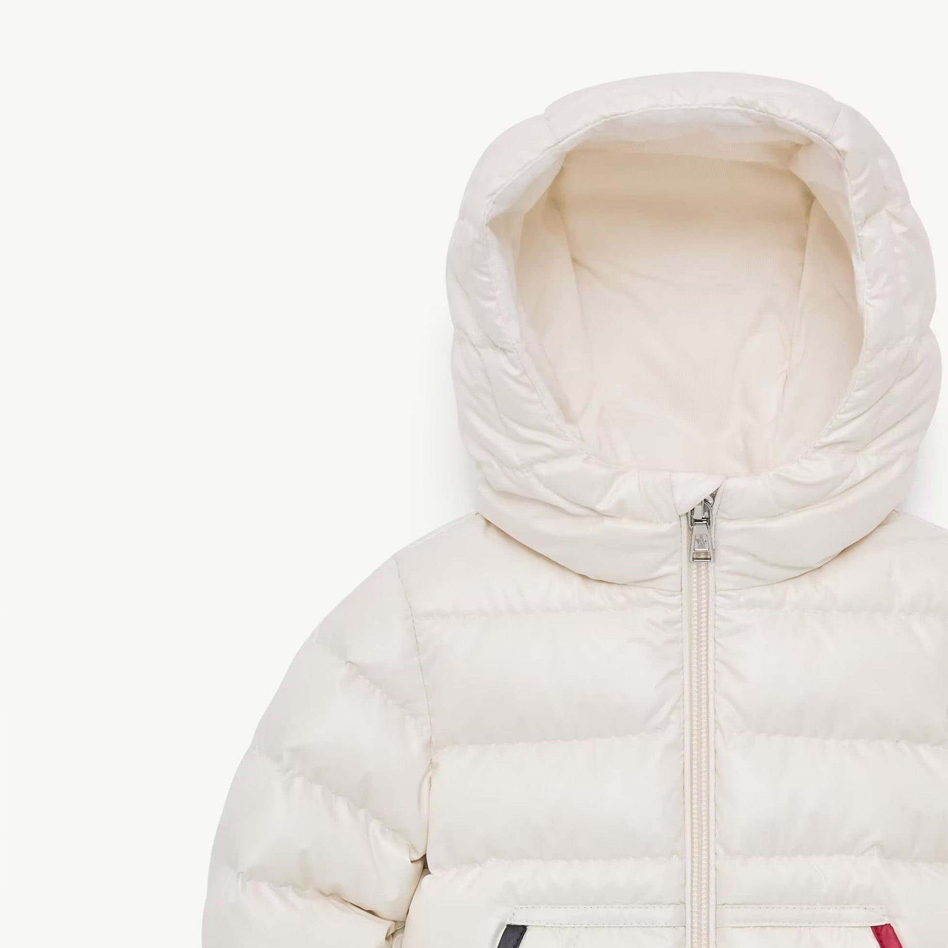 Baby Boys White "ICARUS" Padded Down Jacket