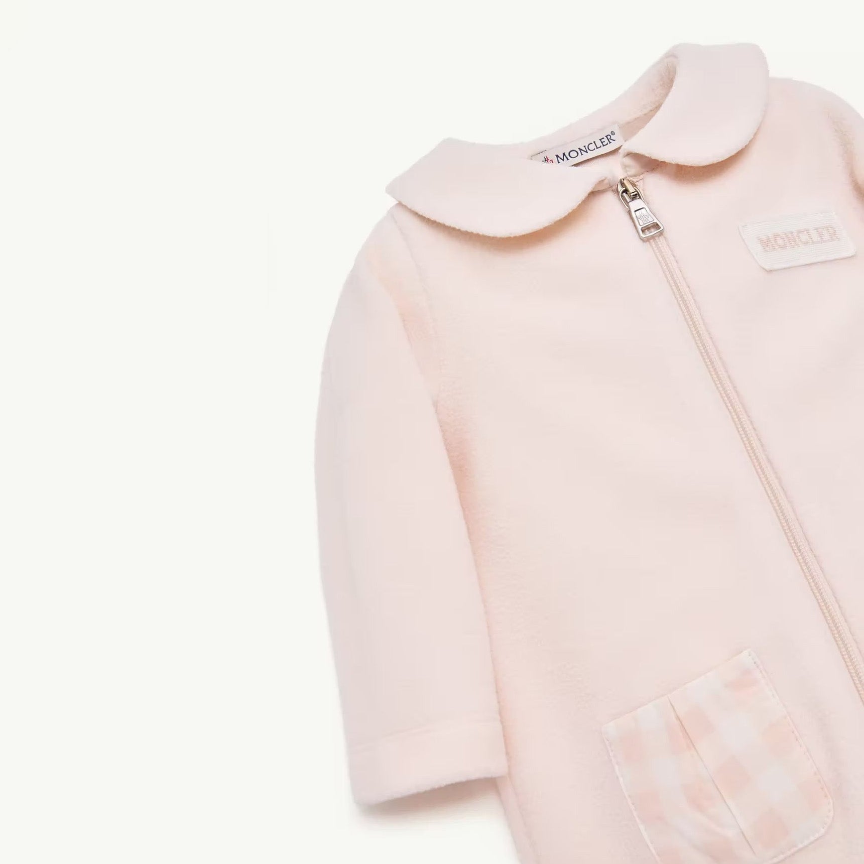 Baby Girls Light Pink Babysuit