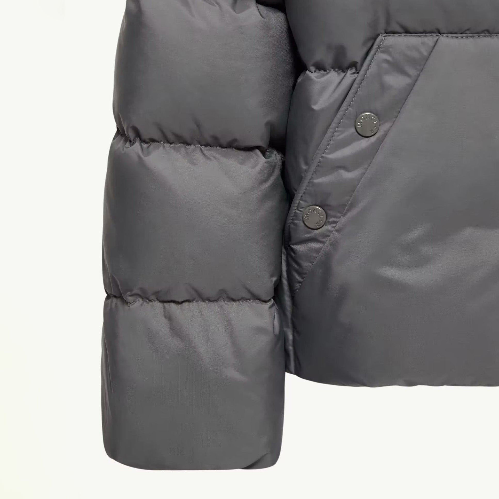 Girls Dark Grey "XHANTE" Padded Down Jacket