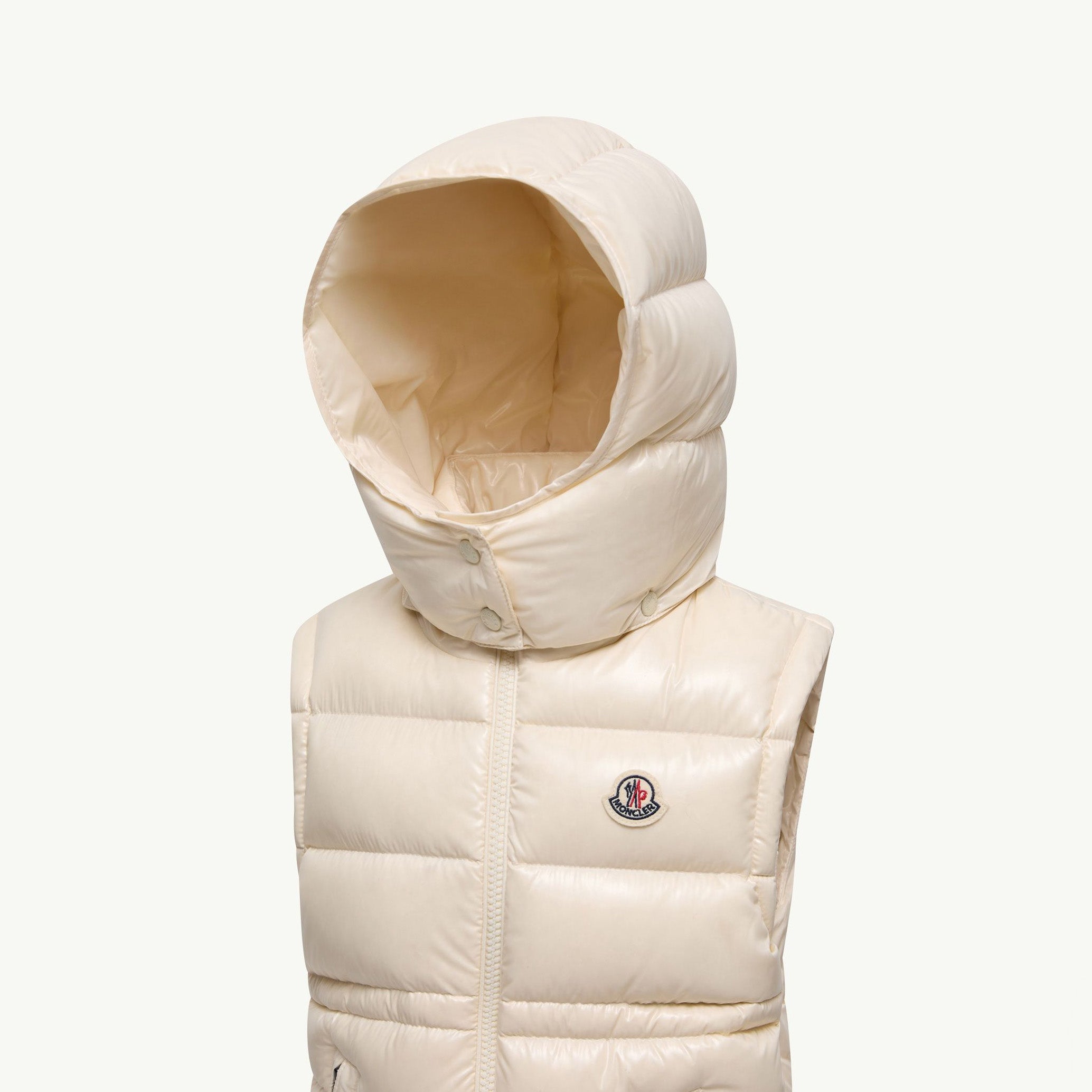 Girls Beige "ANIA" Padded Down Gilet
