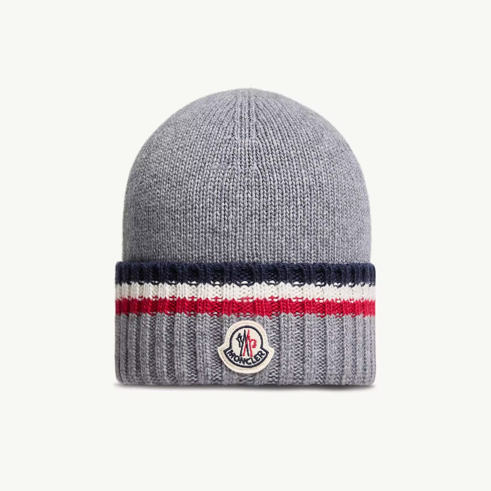 Boys Grey Knit Wool Hat