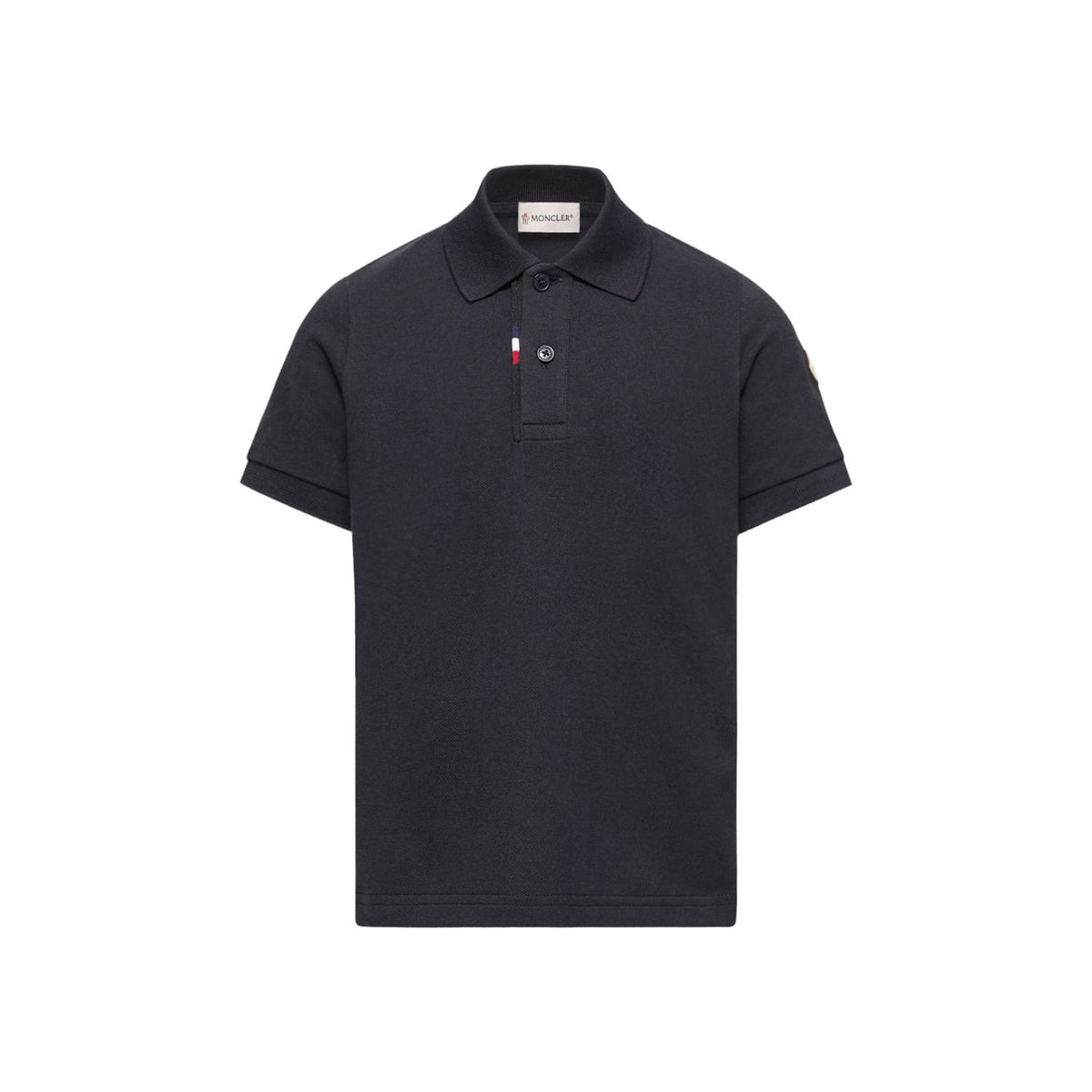 Boys Navy Cotton Polo Shirt