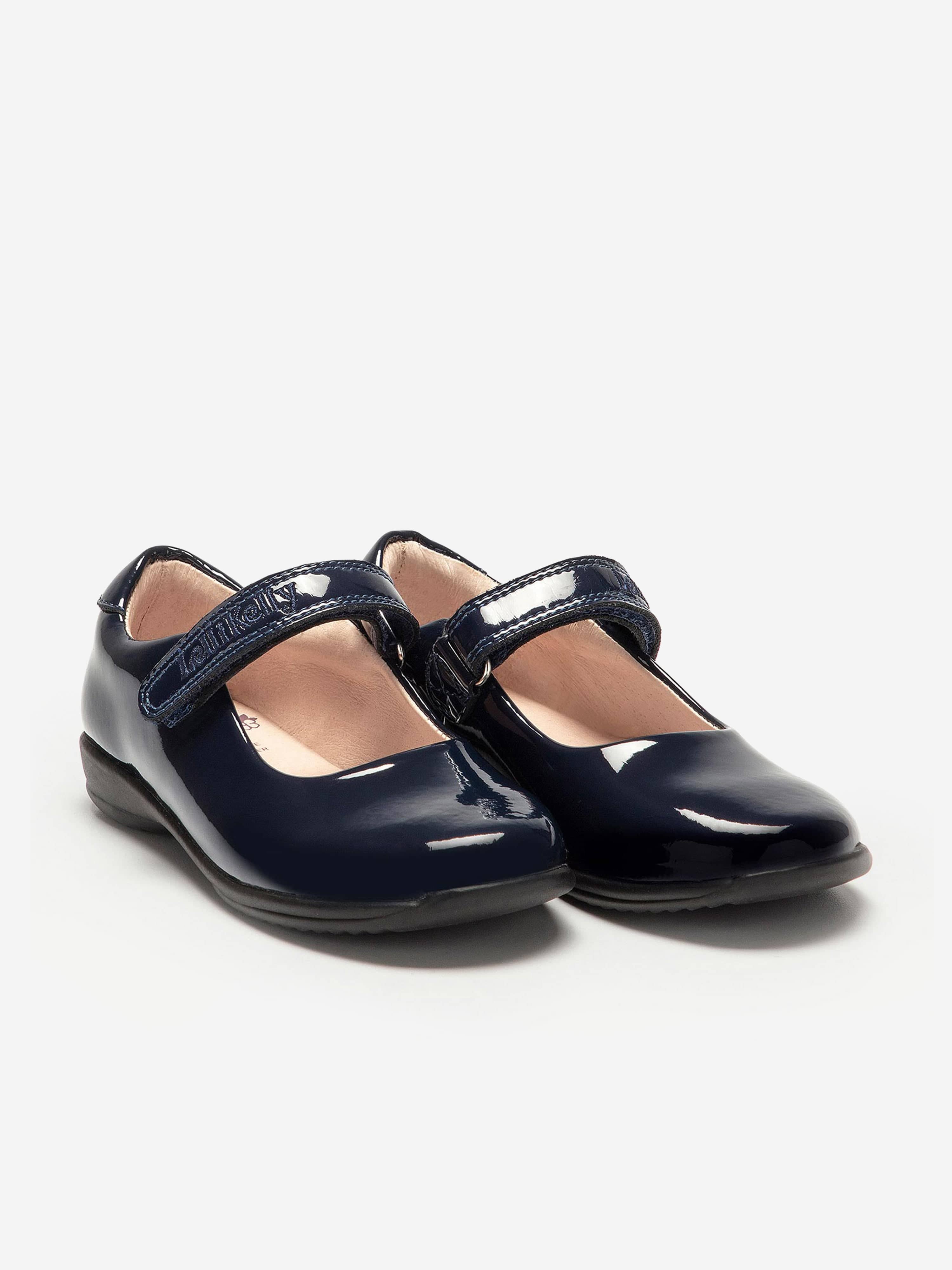 Lelli Kelly Girls Classic Leather Shoes in Blue