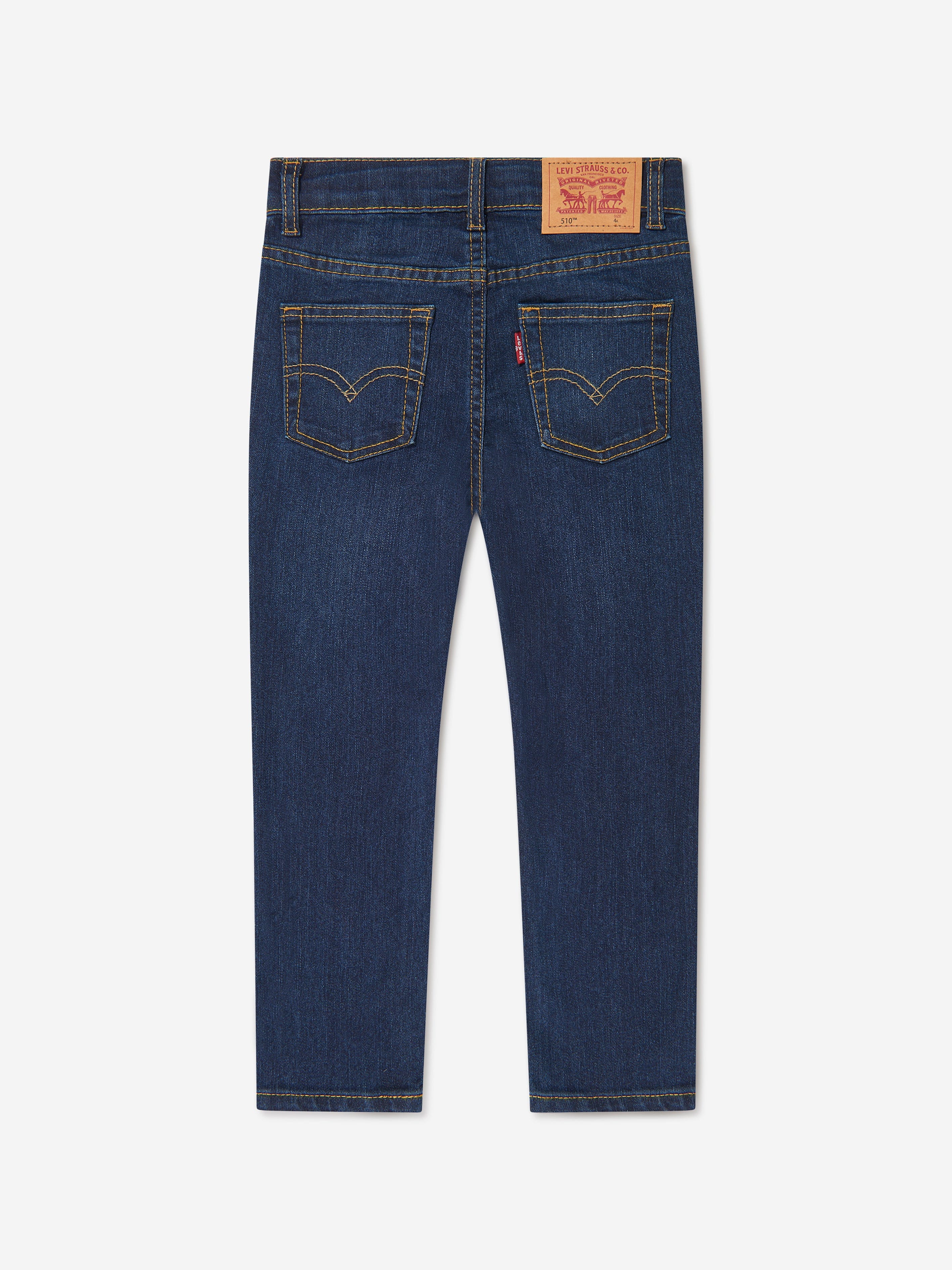 Levi's Boys Cotton Denim Skinny Fit 510 Jeans
