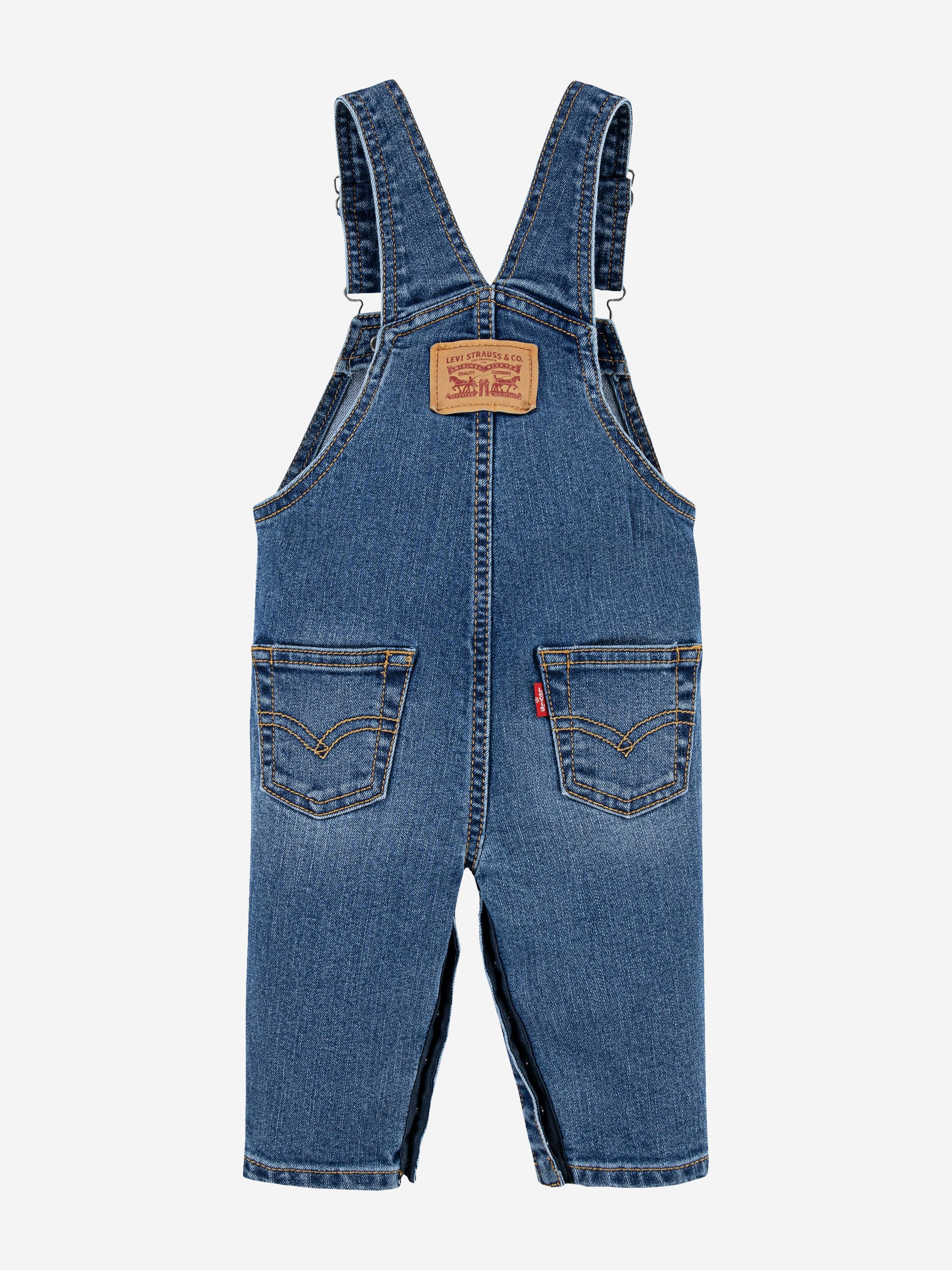 Levi's Baby Denim Dungarees in Blue