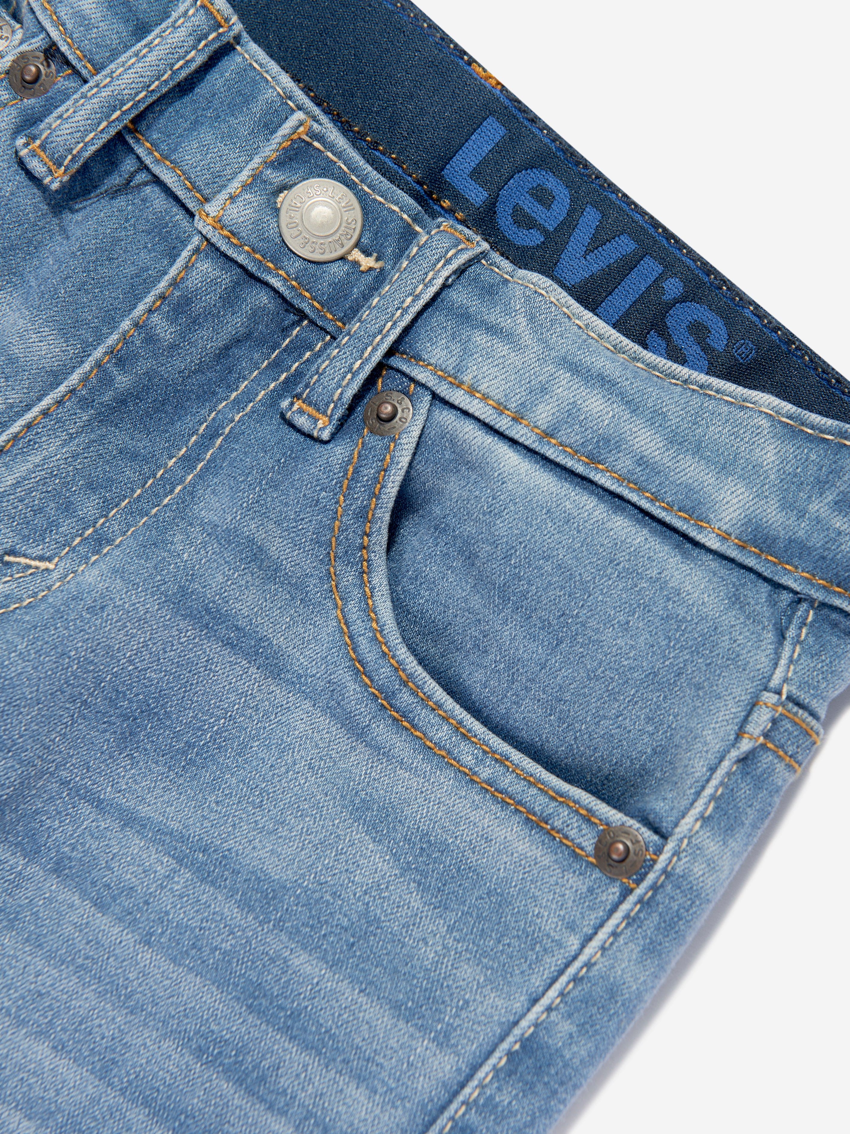 Levi's Wear Boys 502 Strong Performance Jeans in Blue