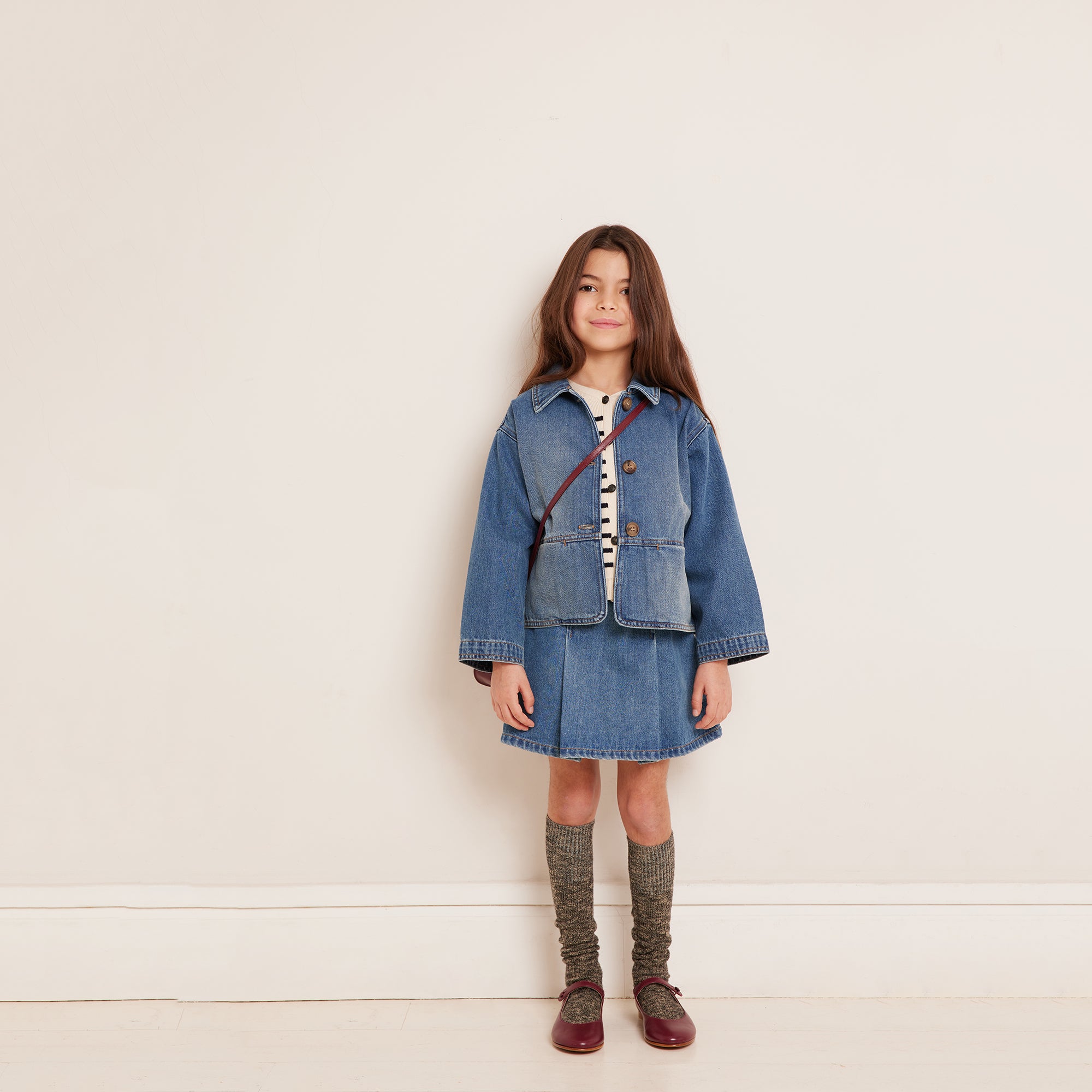 Girls Blue Denim Jacket