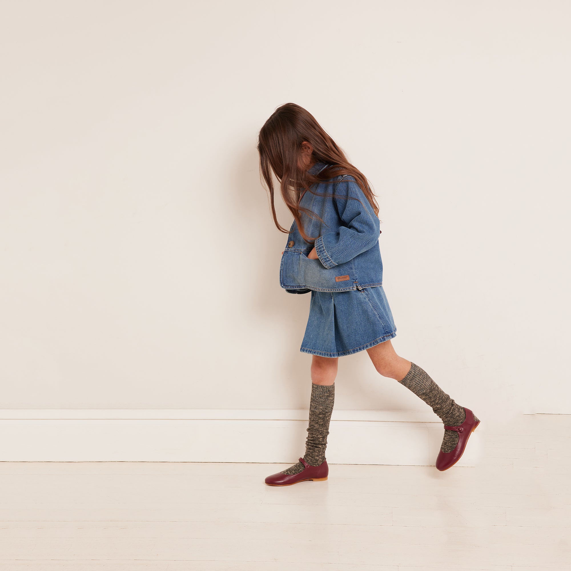 Girls Blue Denim Jacket
