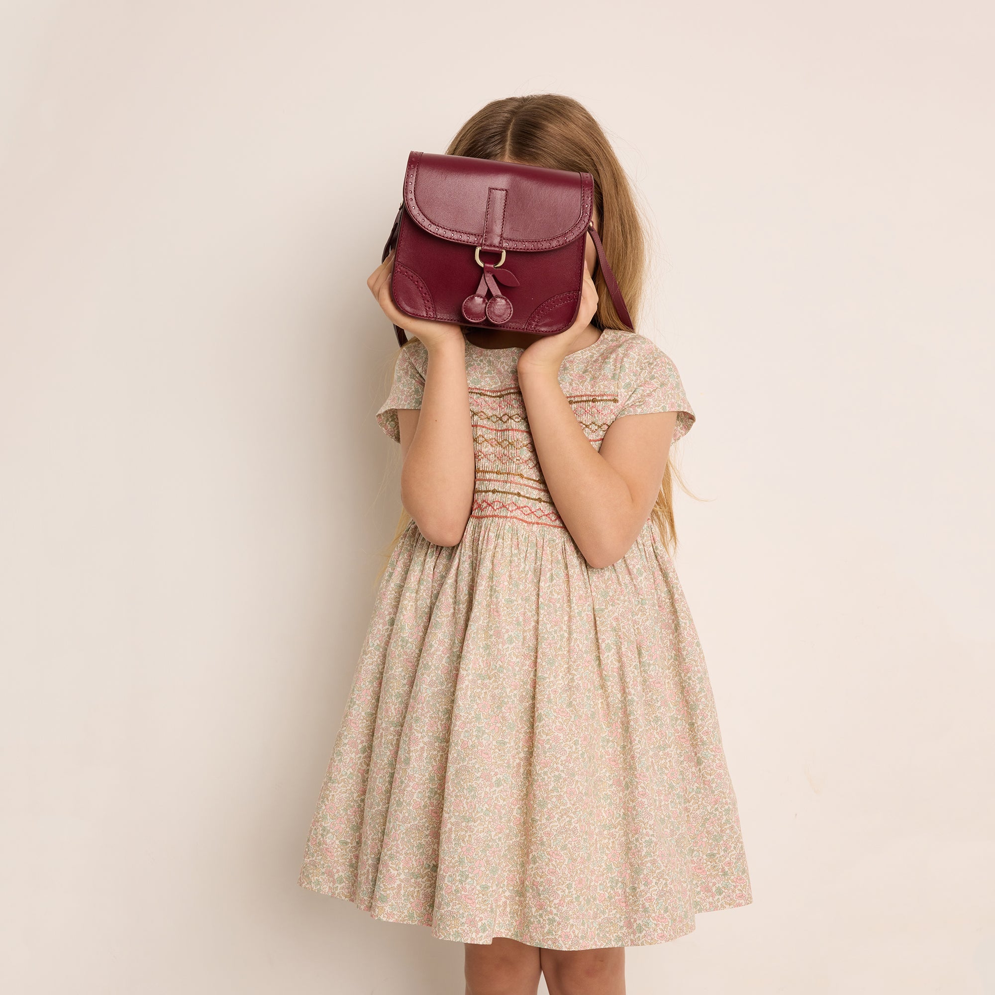 Girls Pink Floral Dress