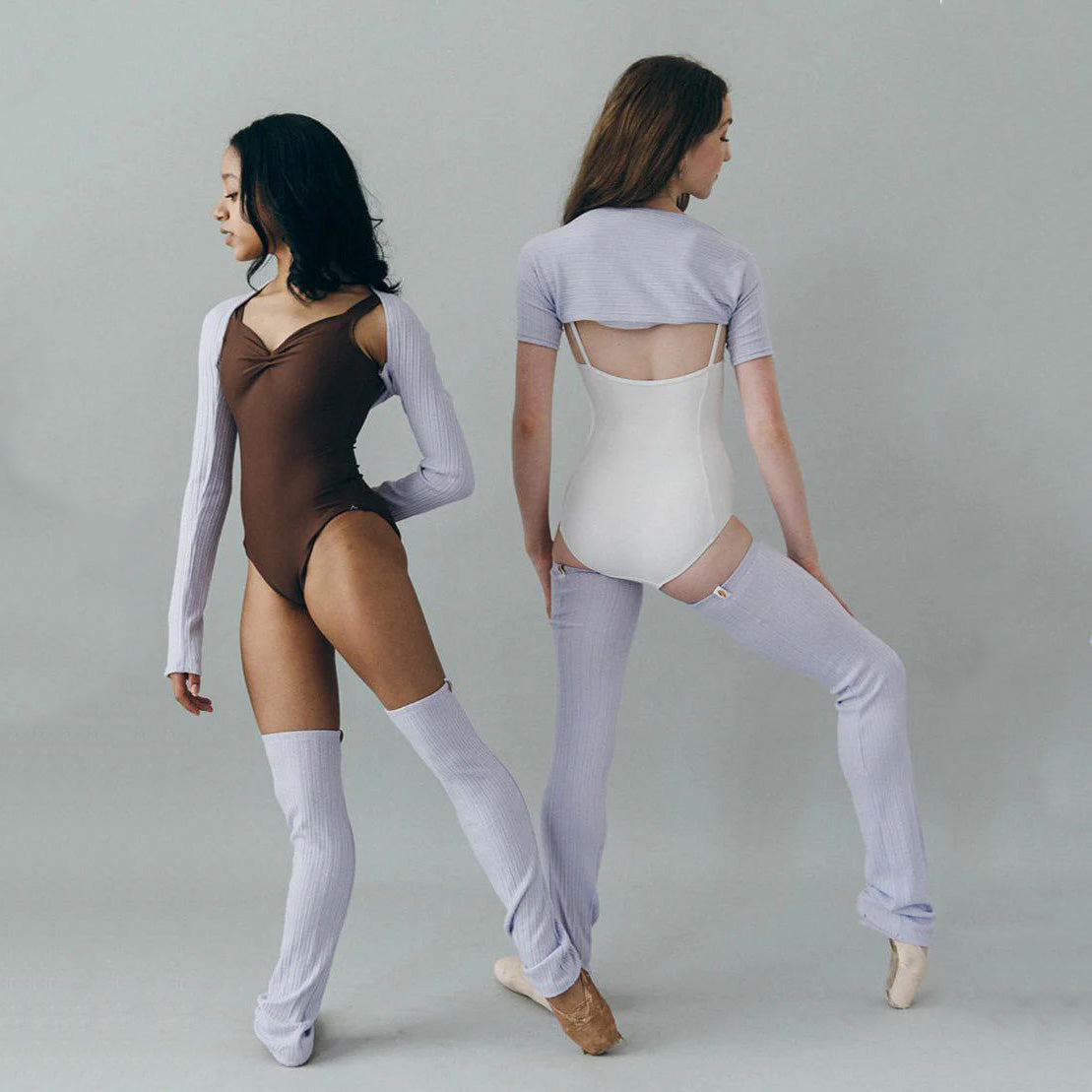 Adult Lilac Ballet Shoulder Warmers(Lilac Garden - Natalie Shrug)