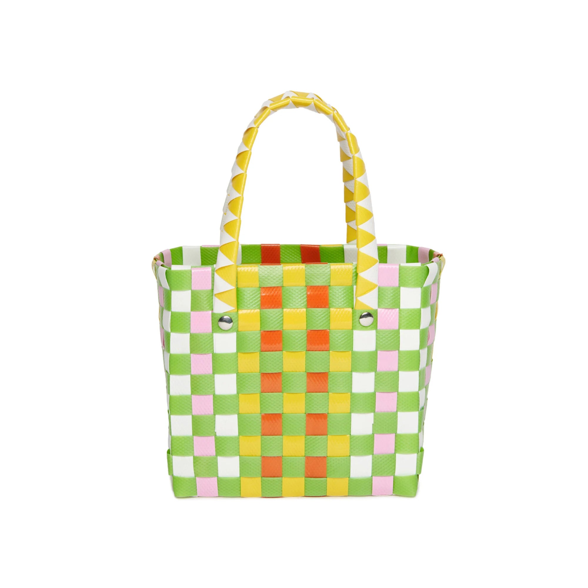 Girls Green Logo Handbag