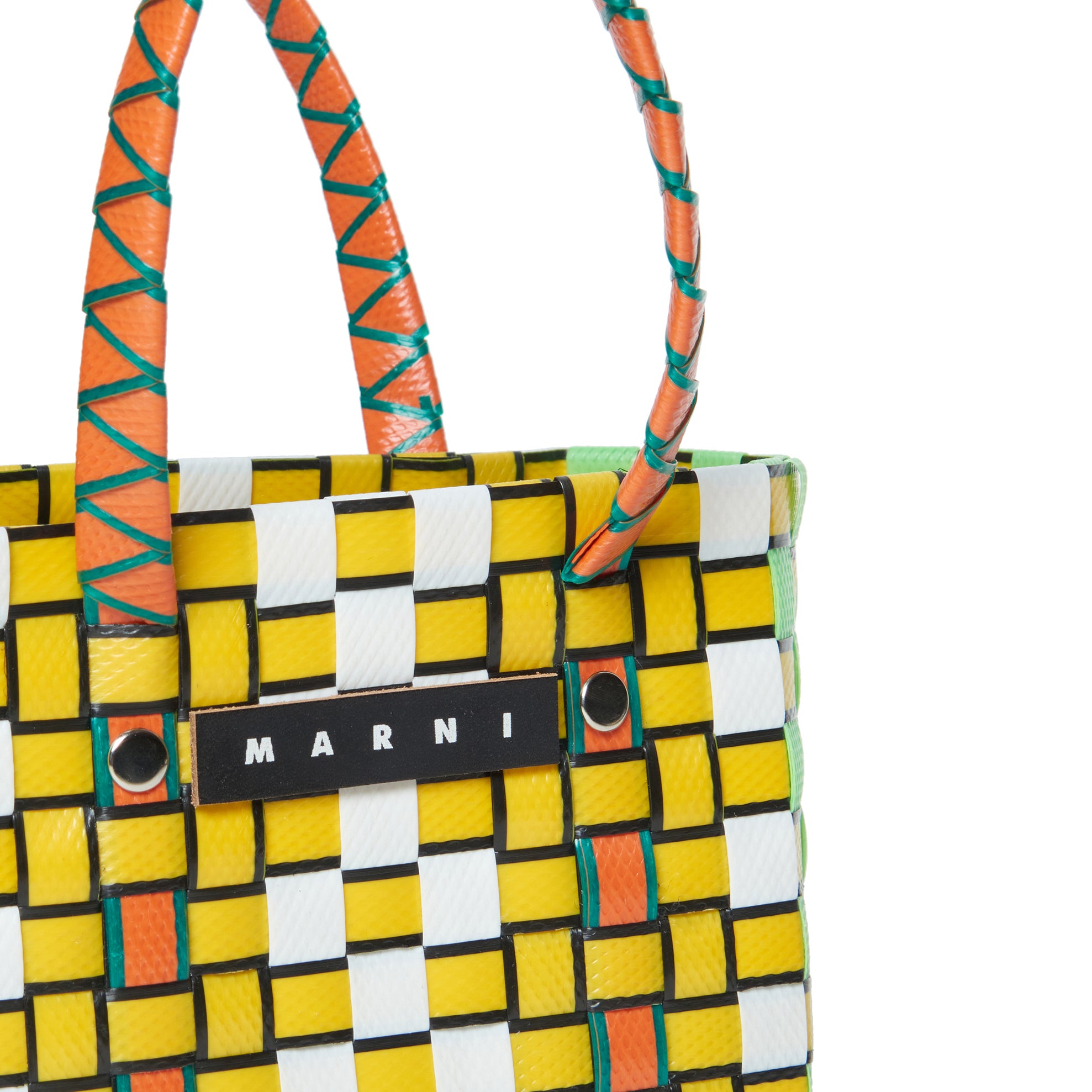 Girls Yellow Logo Handbag
