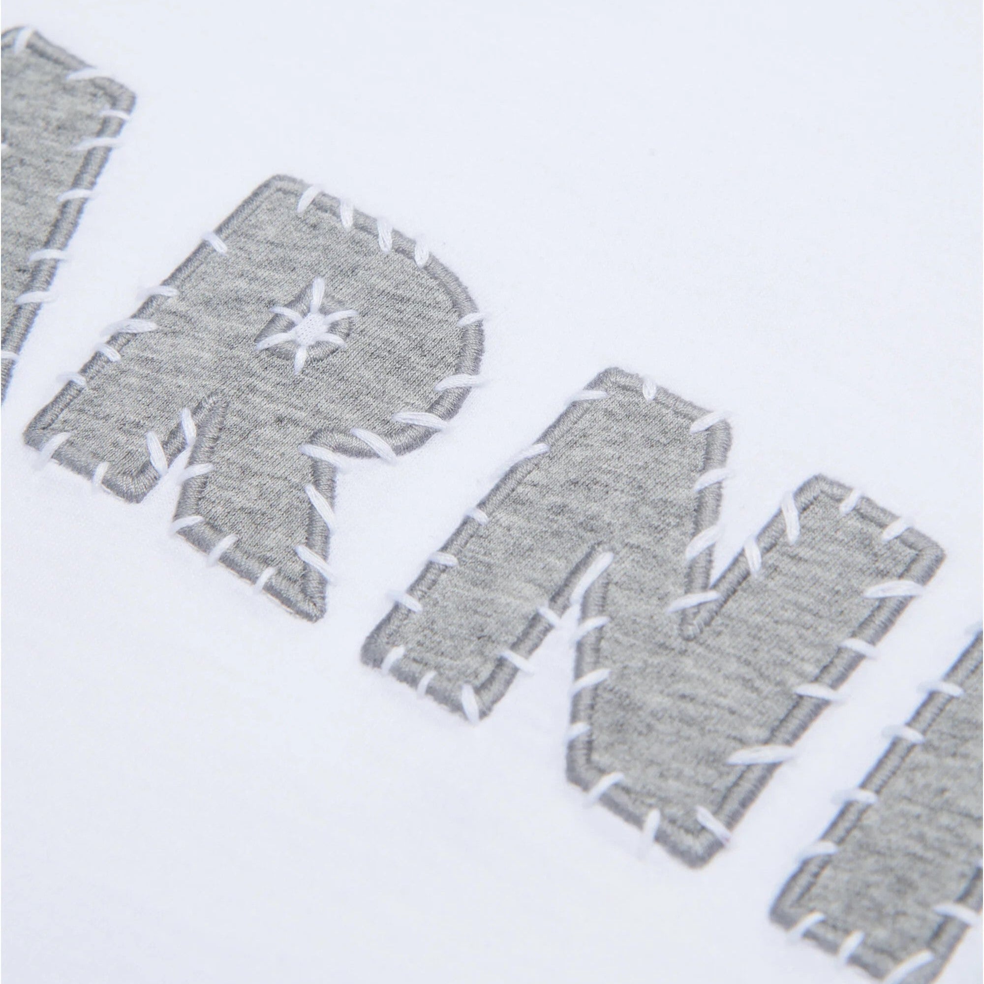 Boys & Girls White Logo Cotton T-Shirt