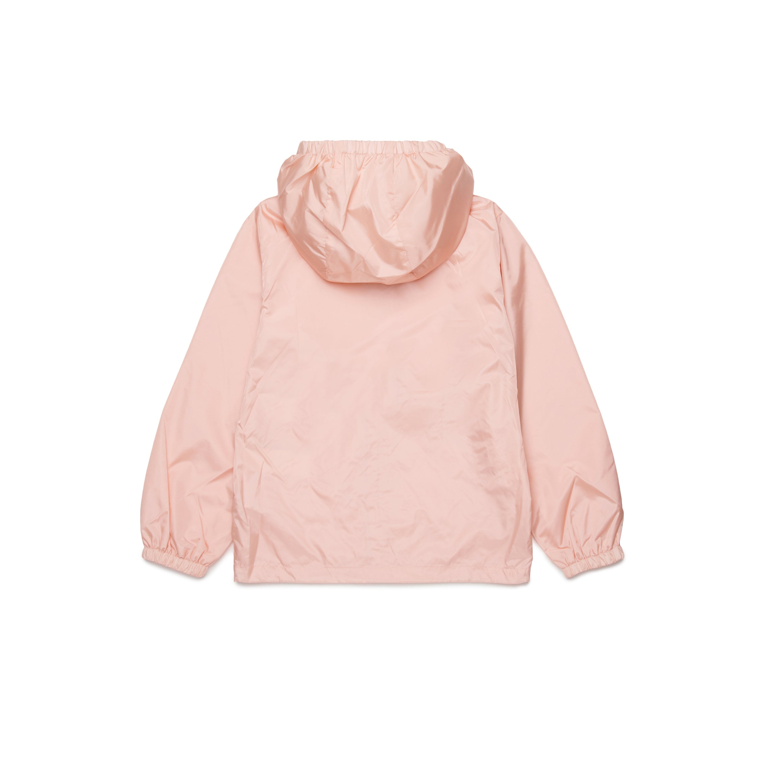 Girls Pink Hooded Zip-Up Jacket