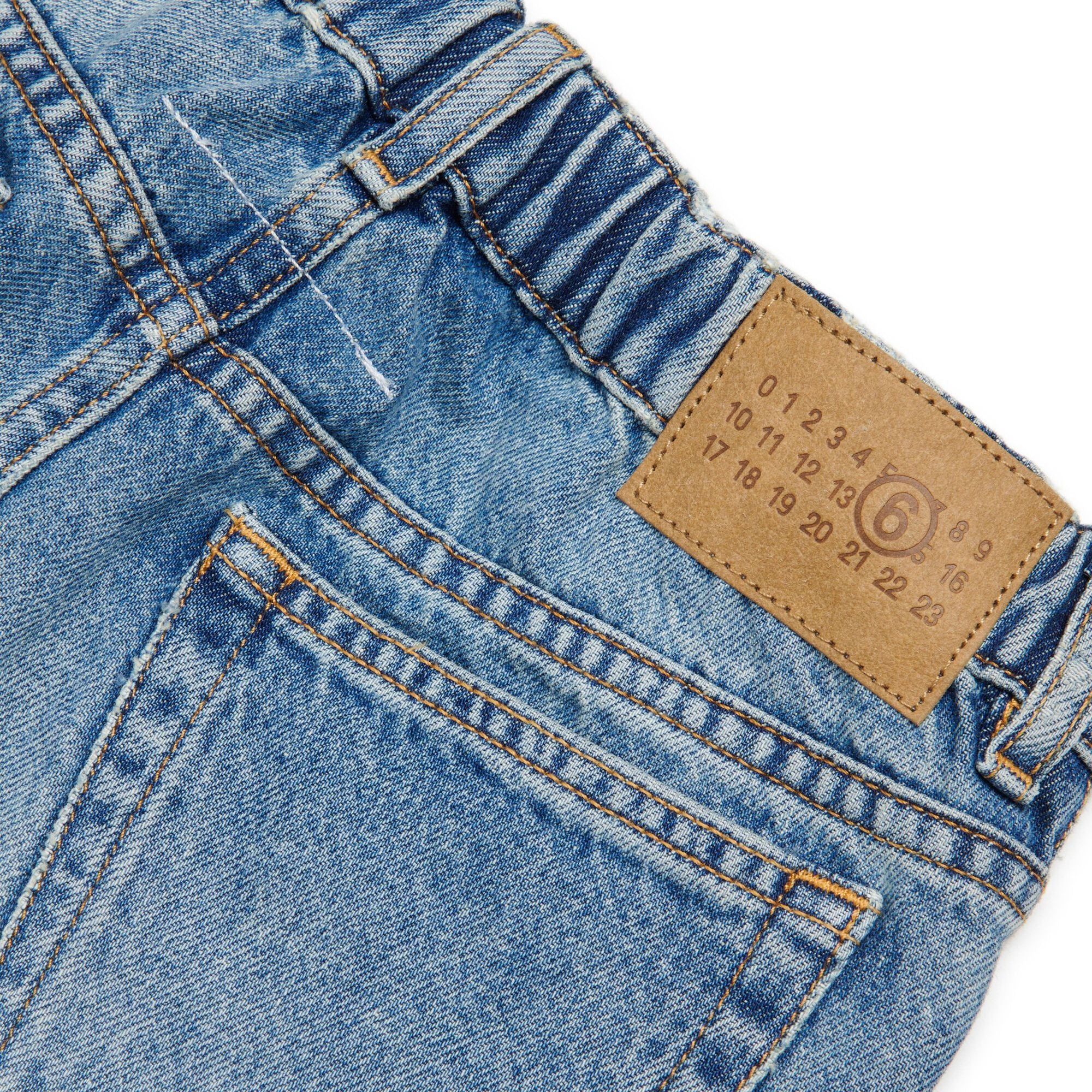 Boys & Girls Blue Denim Trousers