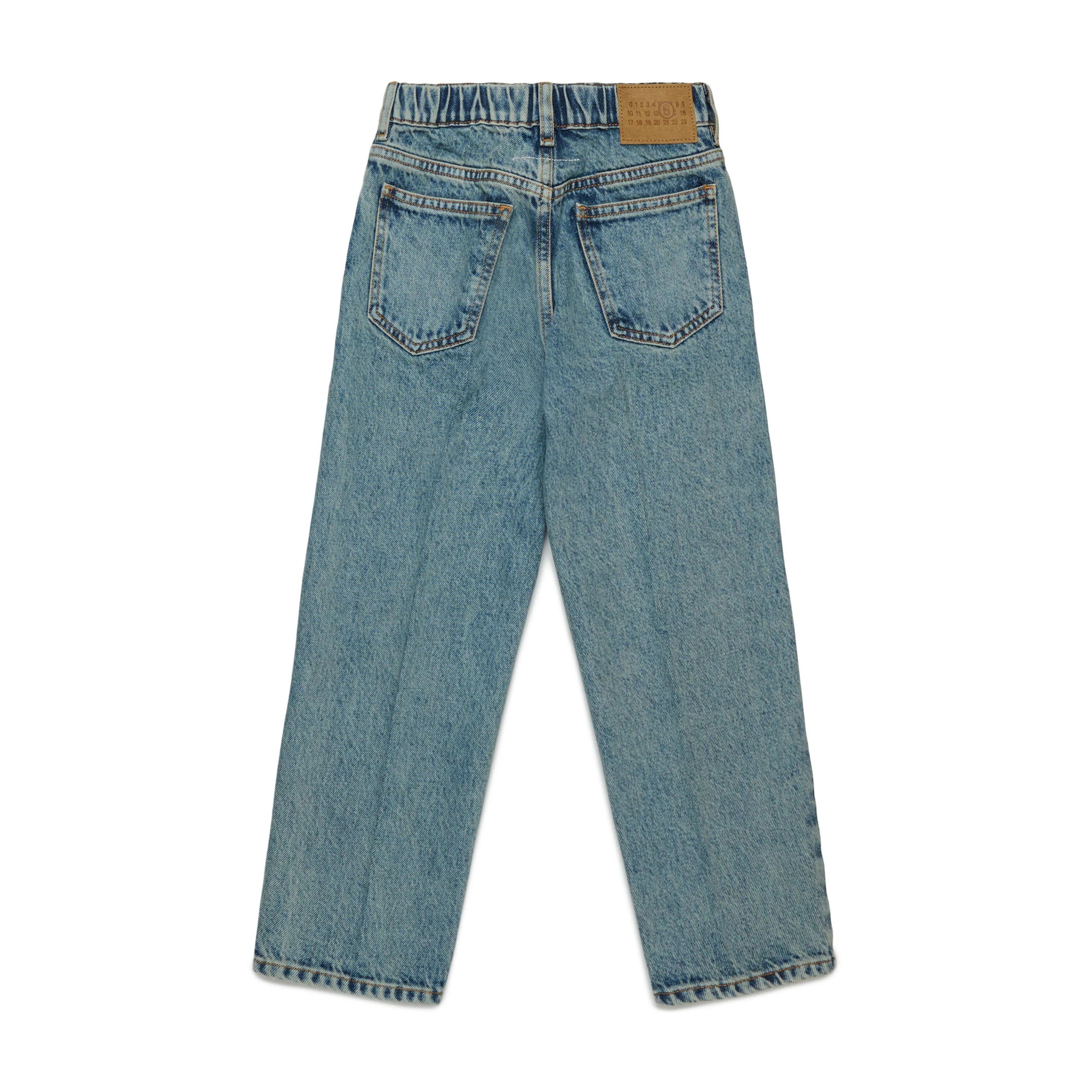 Boys & Girls Blue Denim Trousers