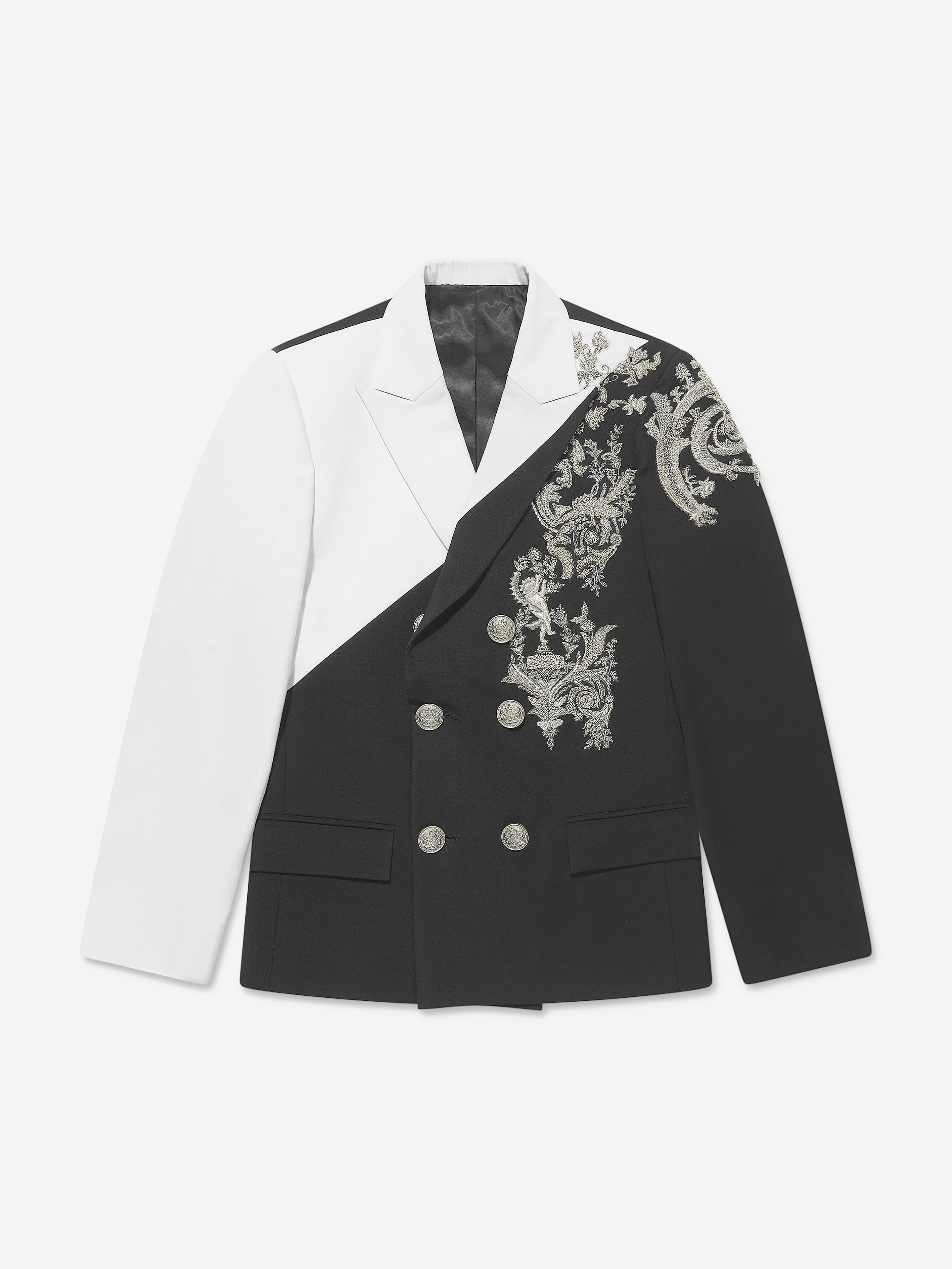 Maison Ava Boys Avram Suit in Black