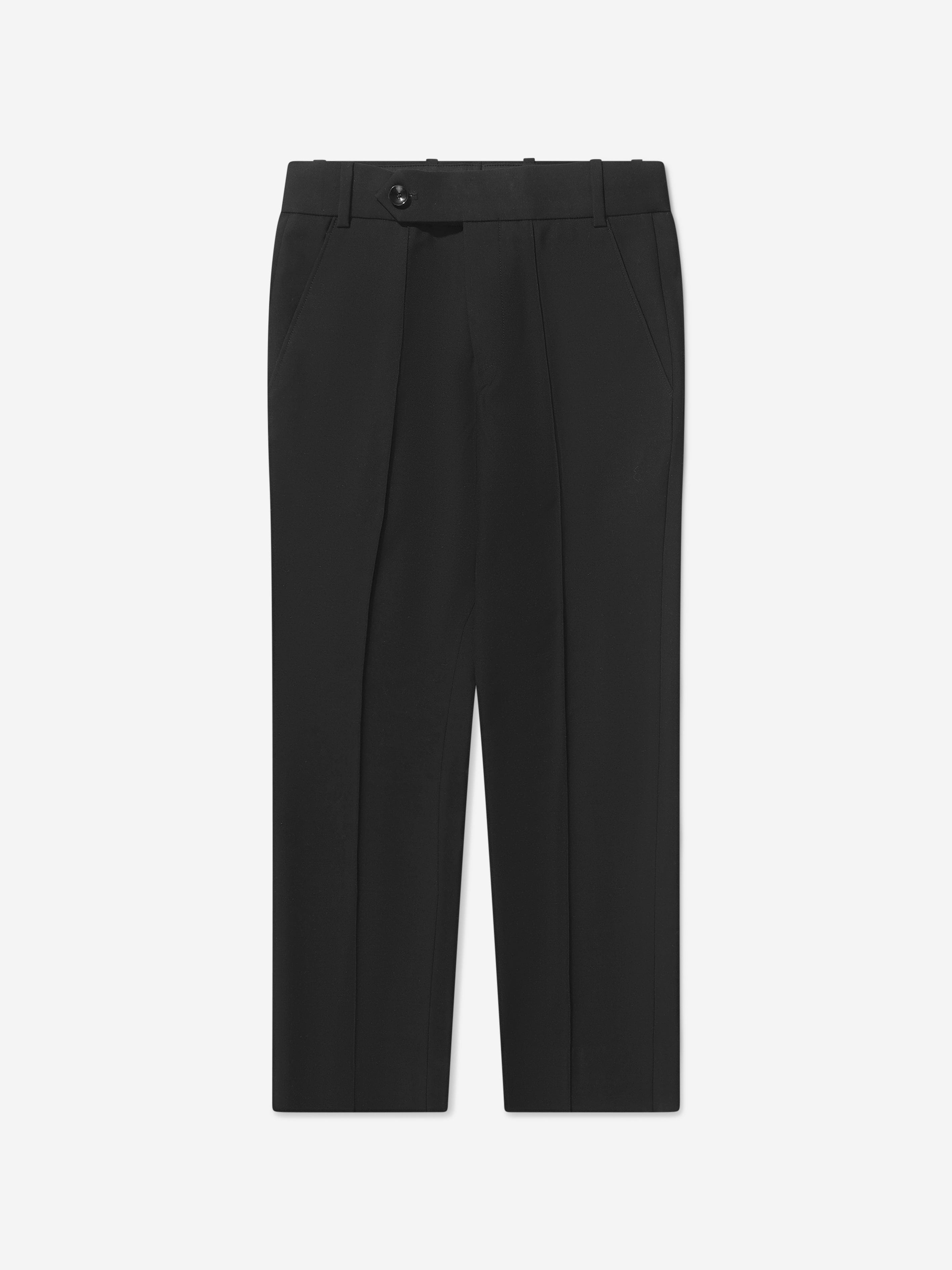 Maison Ava Boys Avram Suit in Black