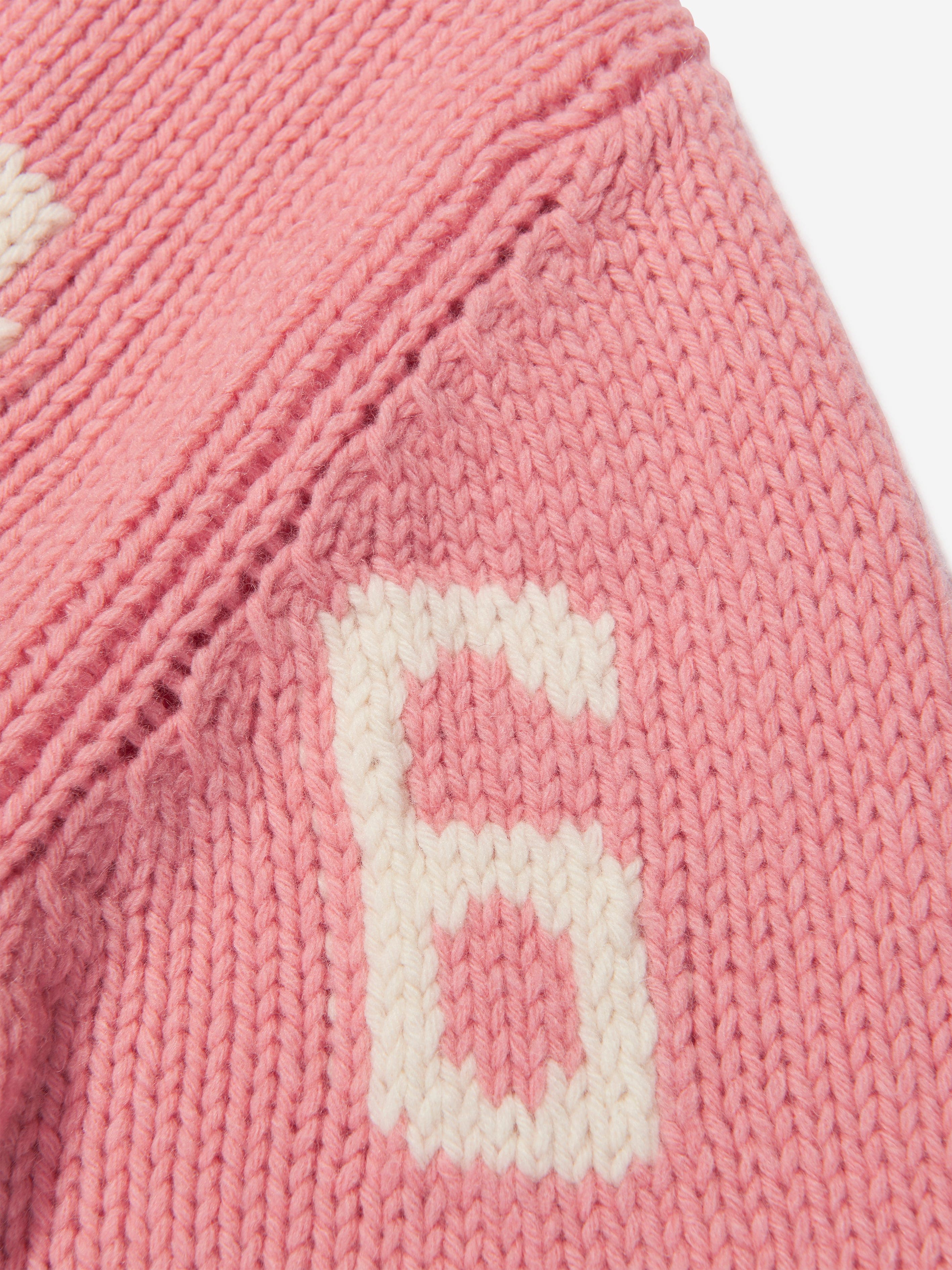 MM6 Maison Margiela Kids Logo Knitted Rollneck Jumper