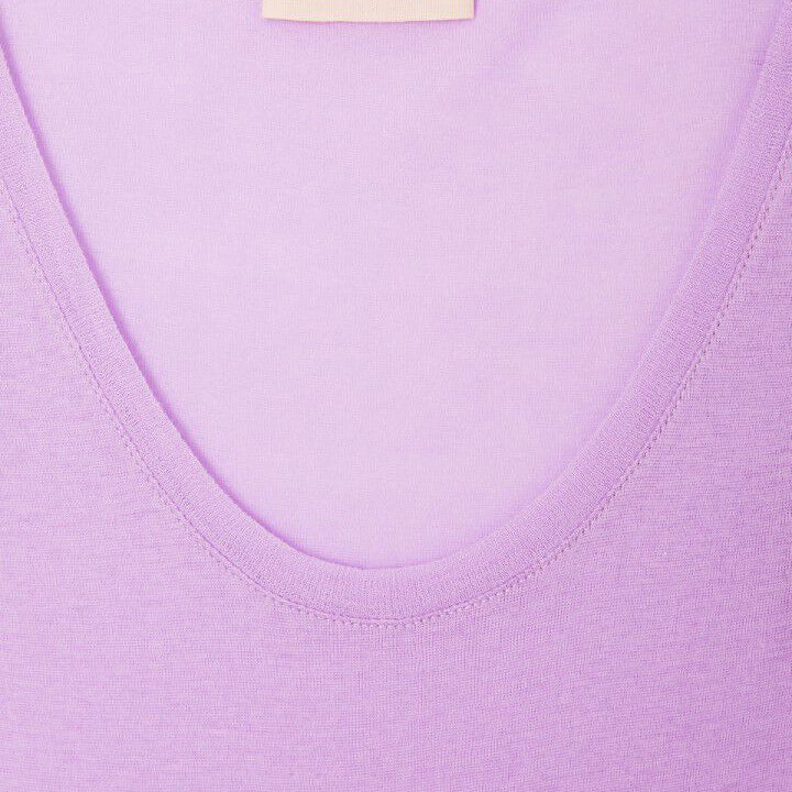 Women Lilac Cotton Vest