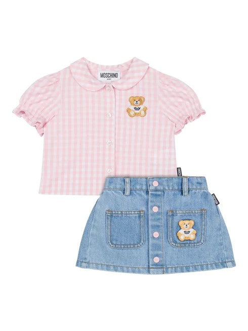 SHIRT AND SKIRT SET