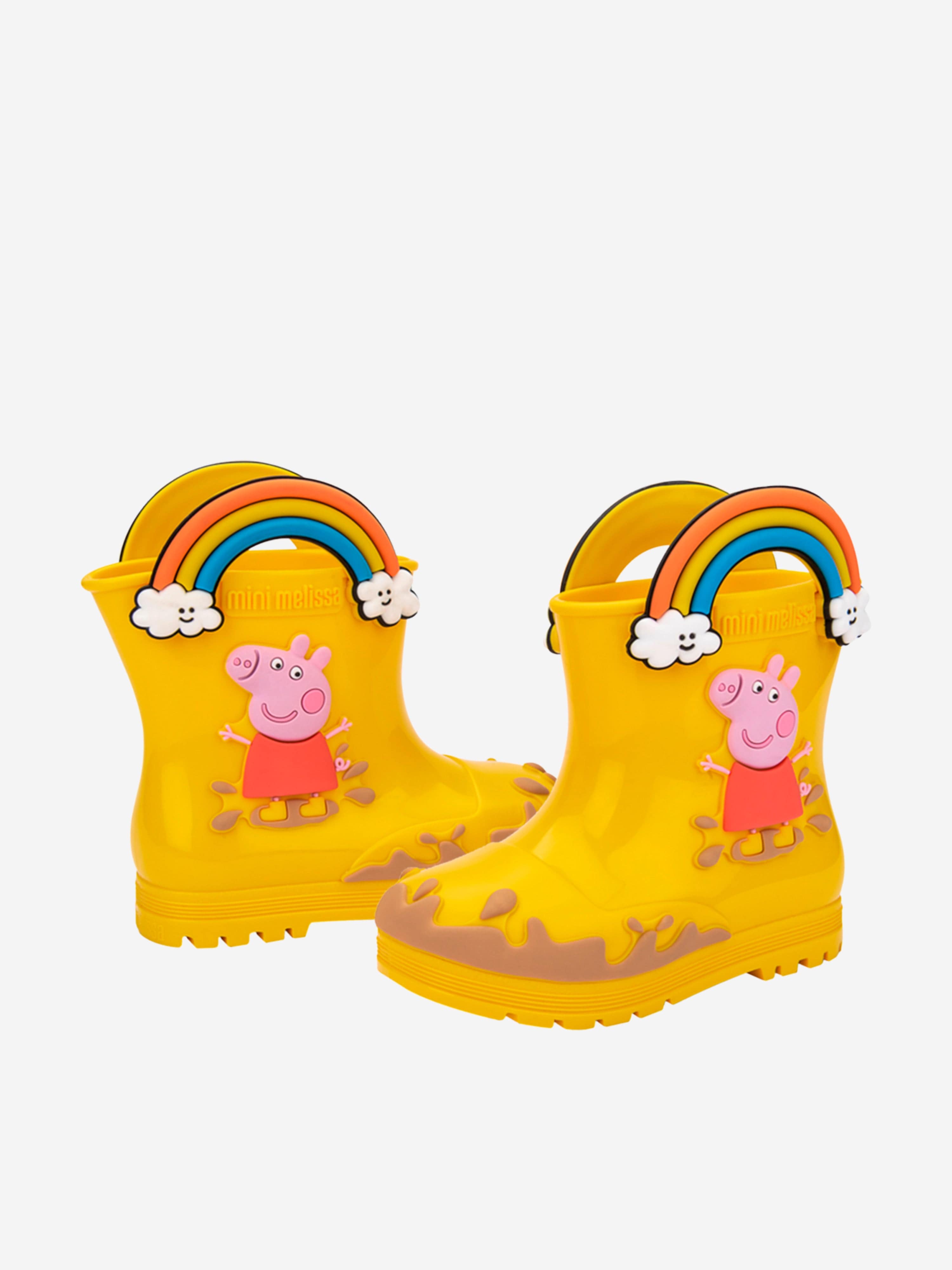 Girls Peppa Pig Wellies in Yellow