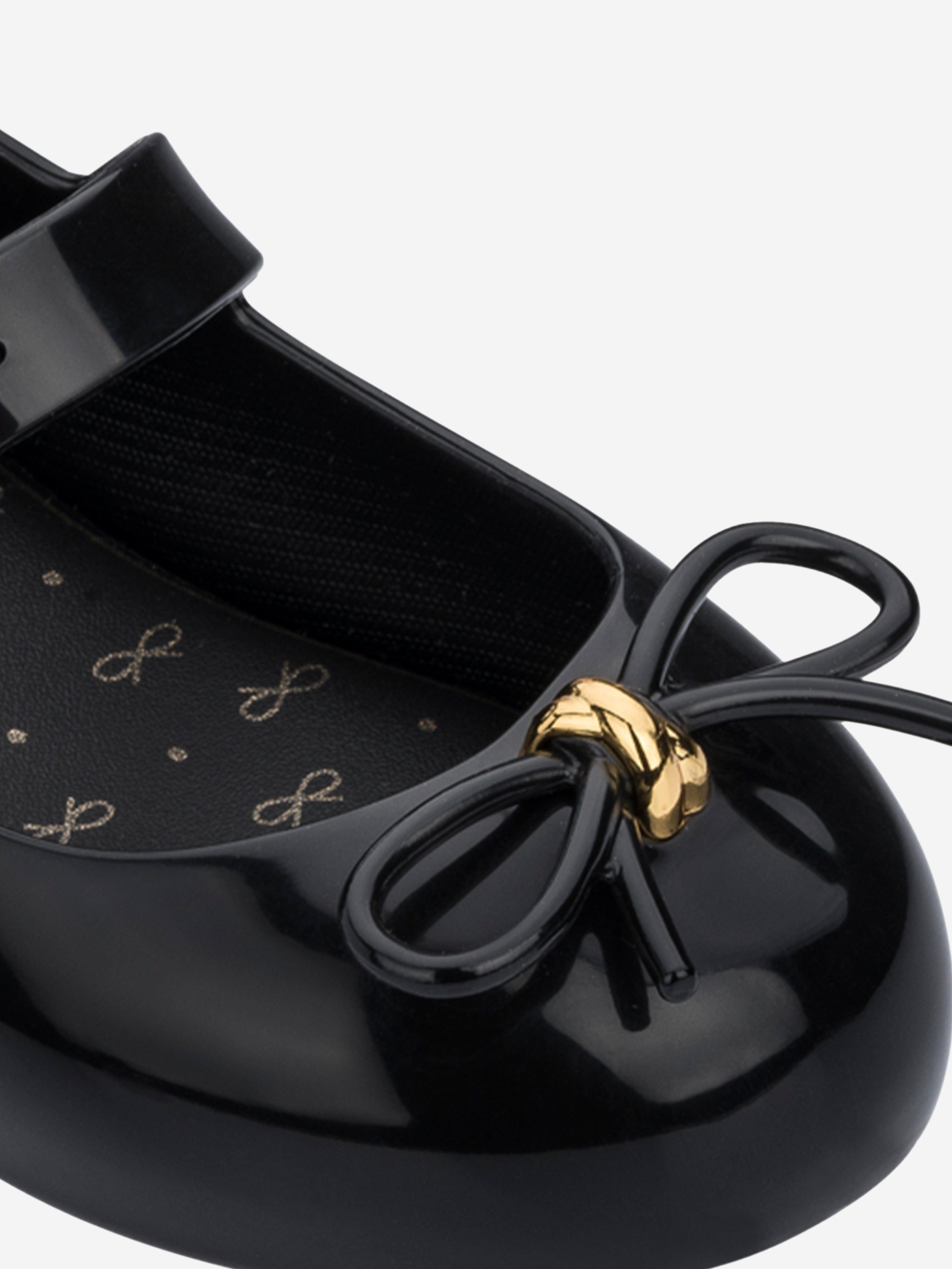 Girls Sweet Love Ballerinas in Black