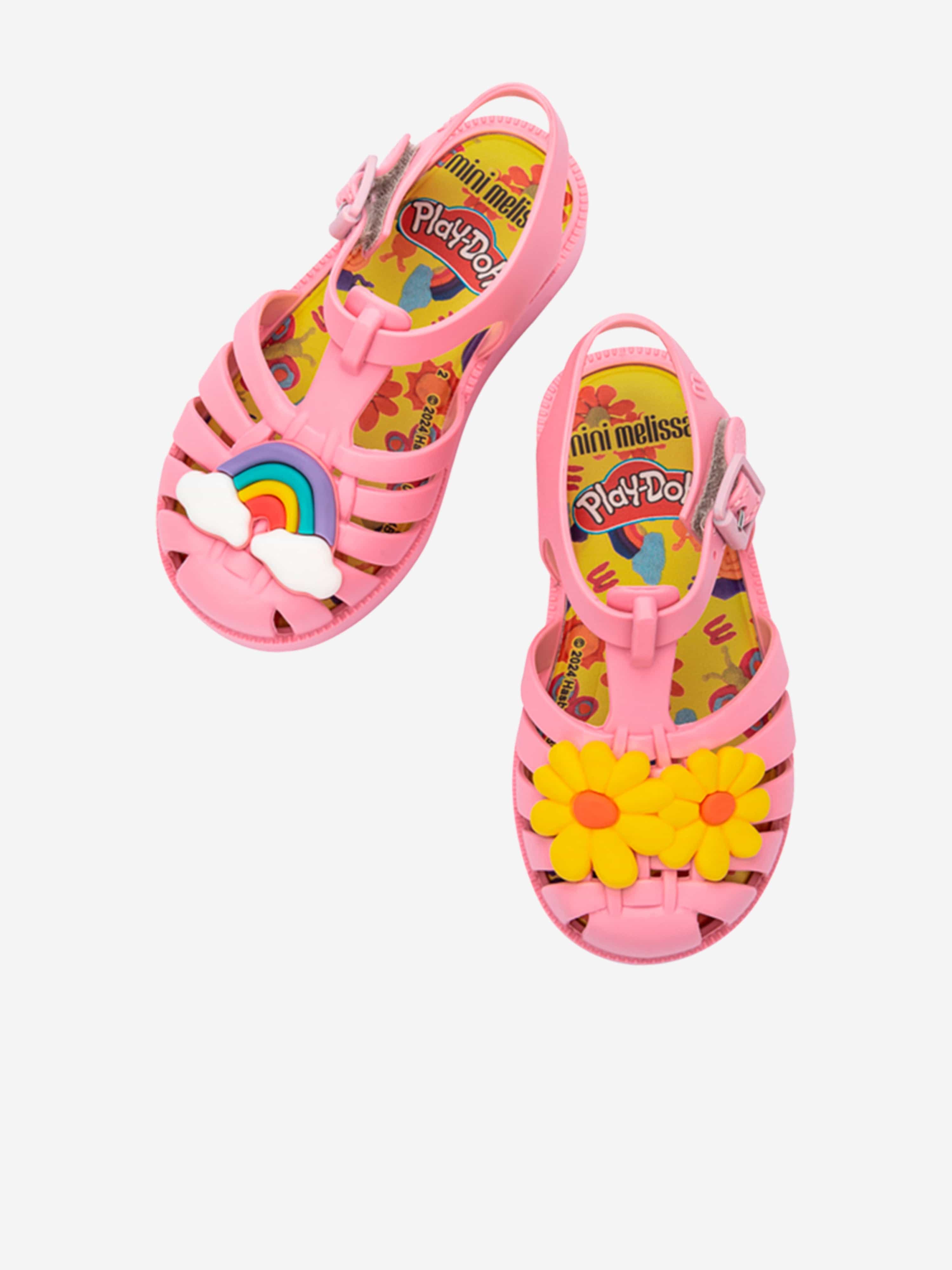 Girls Possession + Play Doh Sandals in Pink