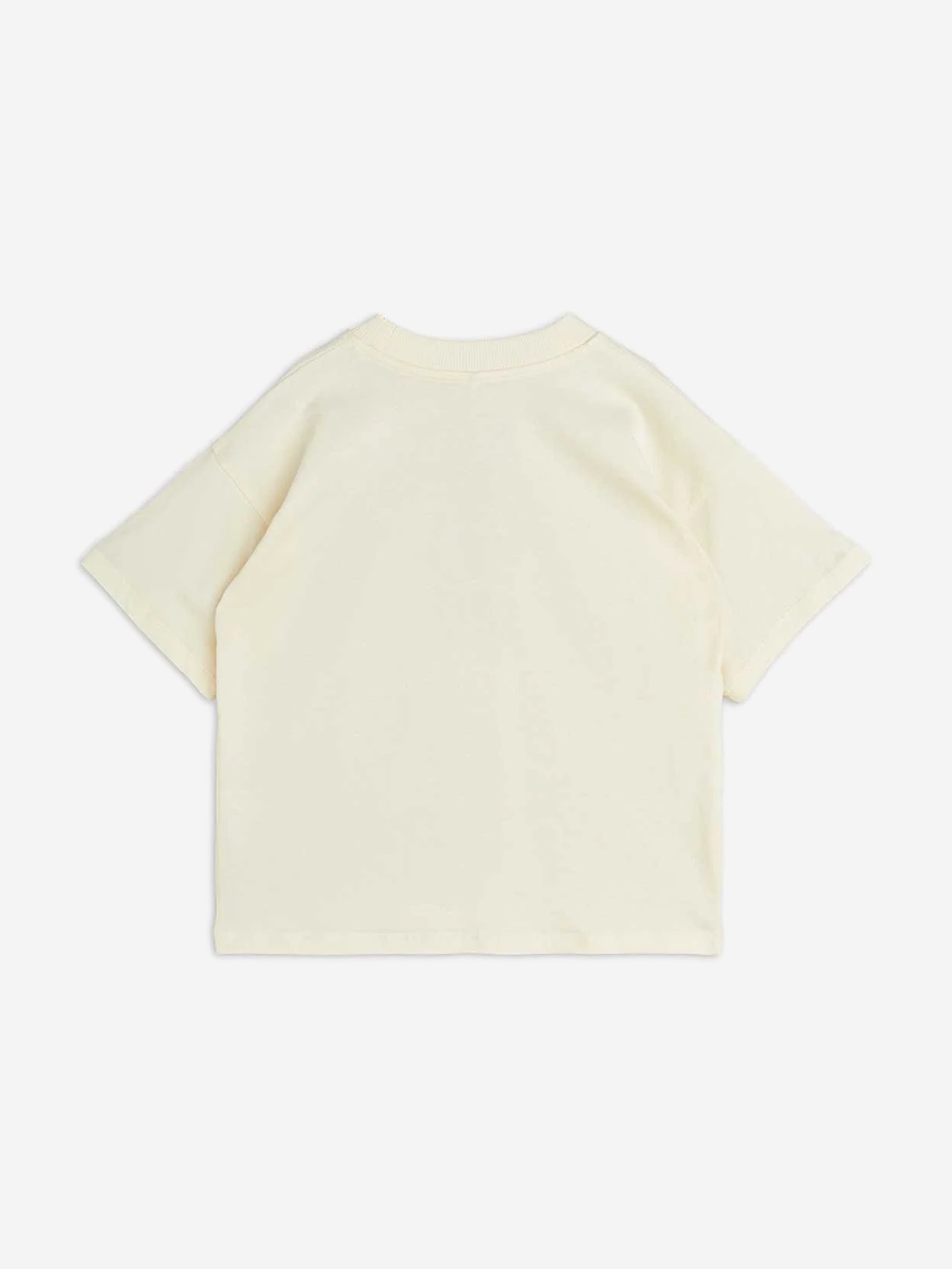 Kids Scarf Print T-Shirt in White