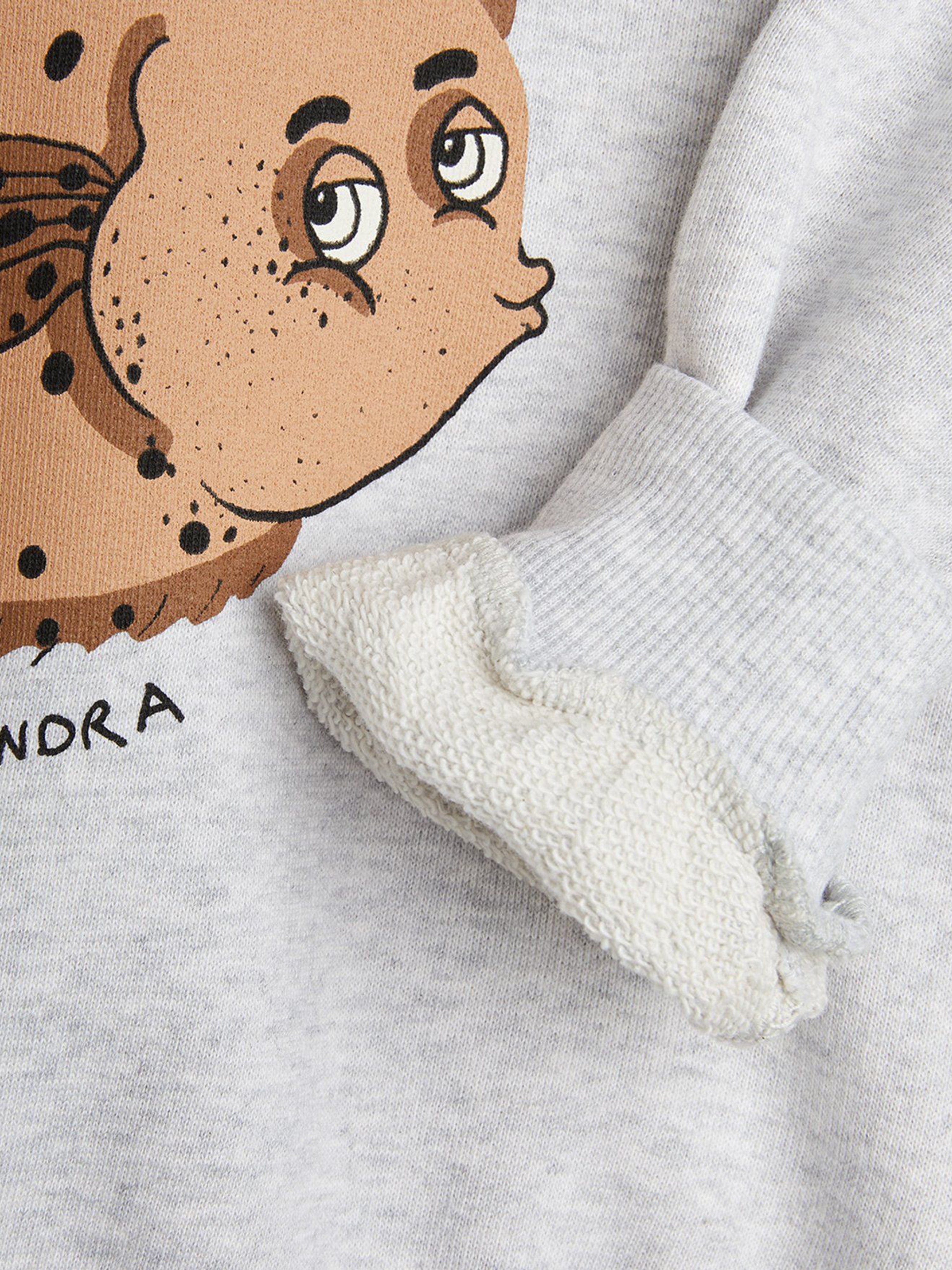Kids Flundra Sweatshirt in Grey