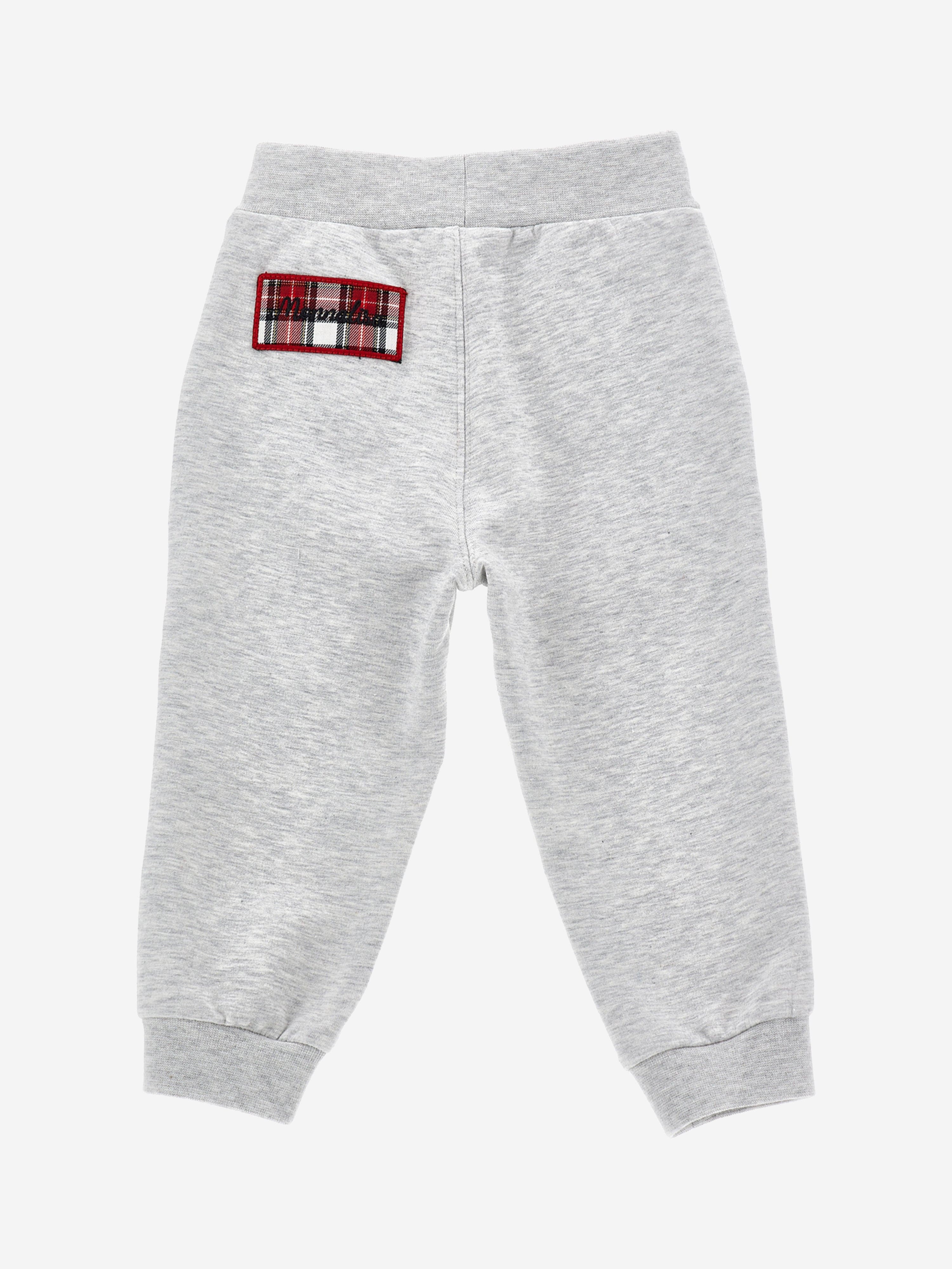 Monnalisa Girls Heart Joggers in Grey