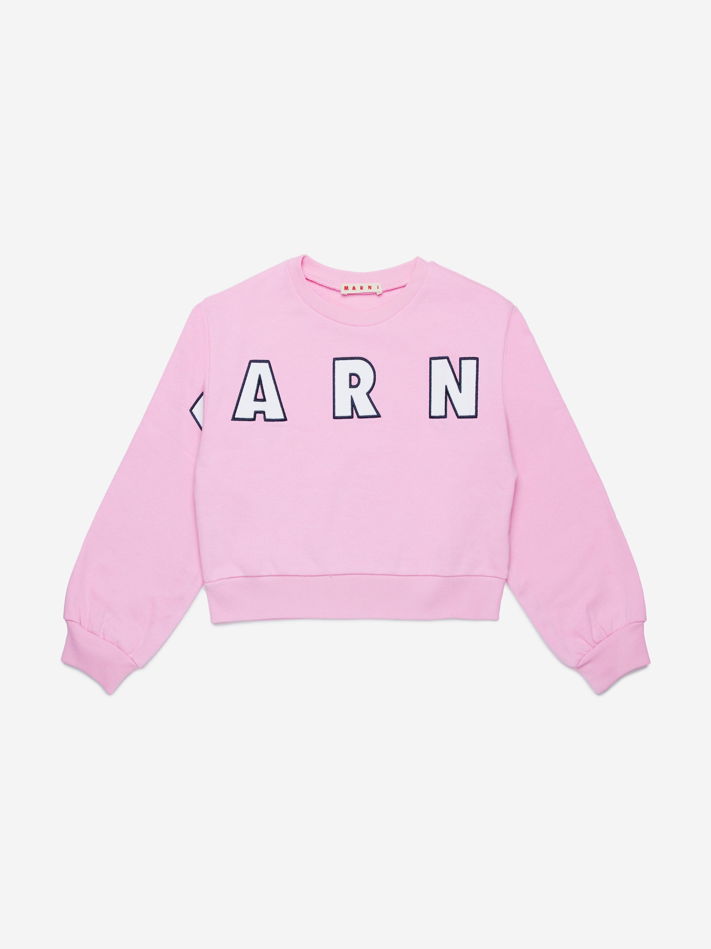 Girls Logo Sweatshirt in Pink